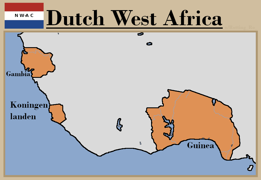 Dutch West Africa r/imaginarymaps