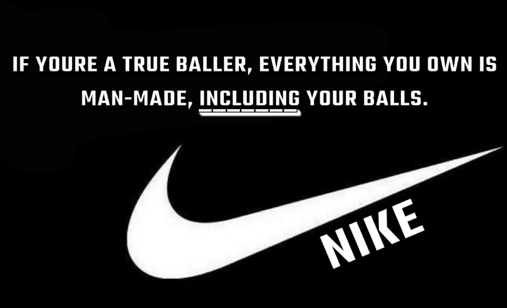 Had a dream that I watched a Nike commercial and this was their new