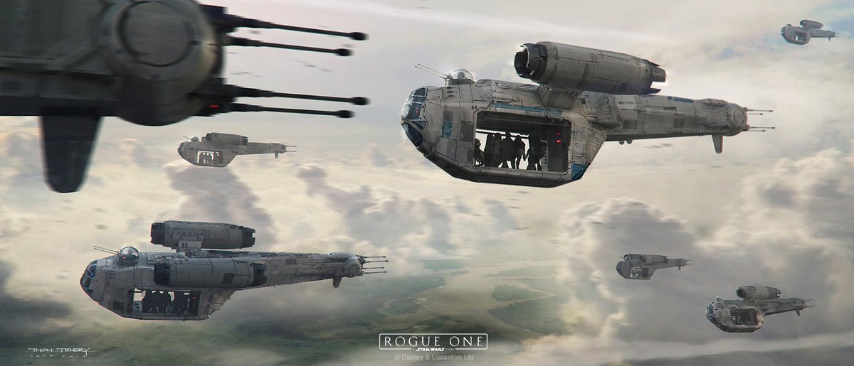 Rogue One Concept art Uwing Precursor r/StarWarsShips