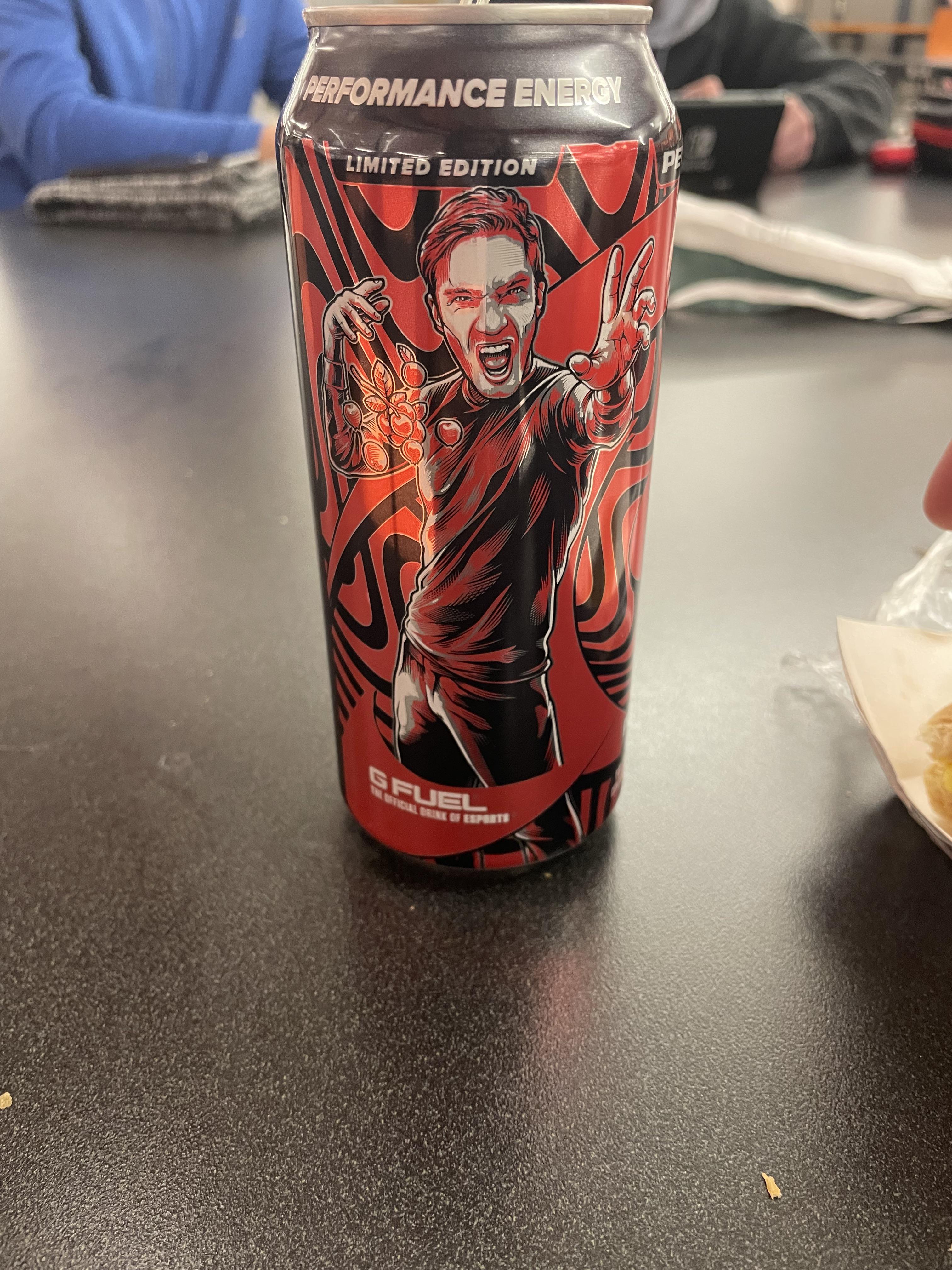 My school now sells G Fuel in the lunchroom r/PewdiepieSubmissions