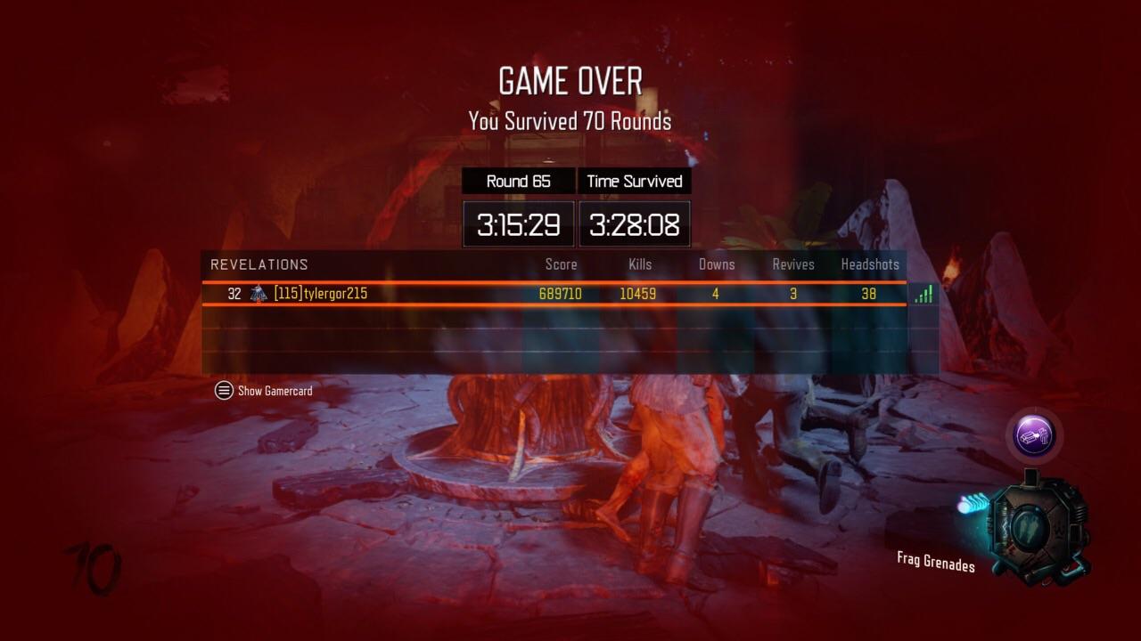 Hit my highest round ever! So worth the 3 and a half hours. CODZombies