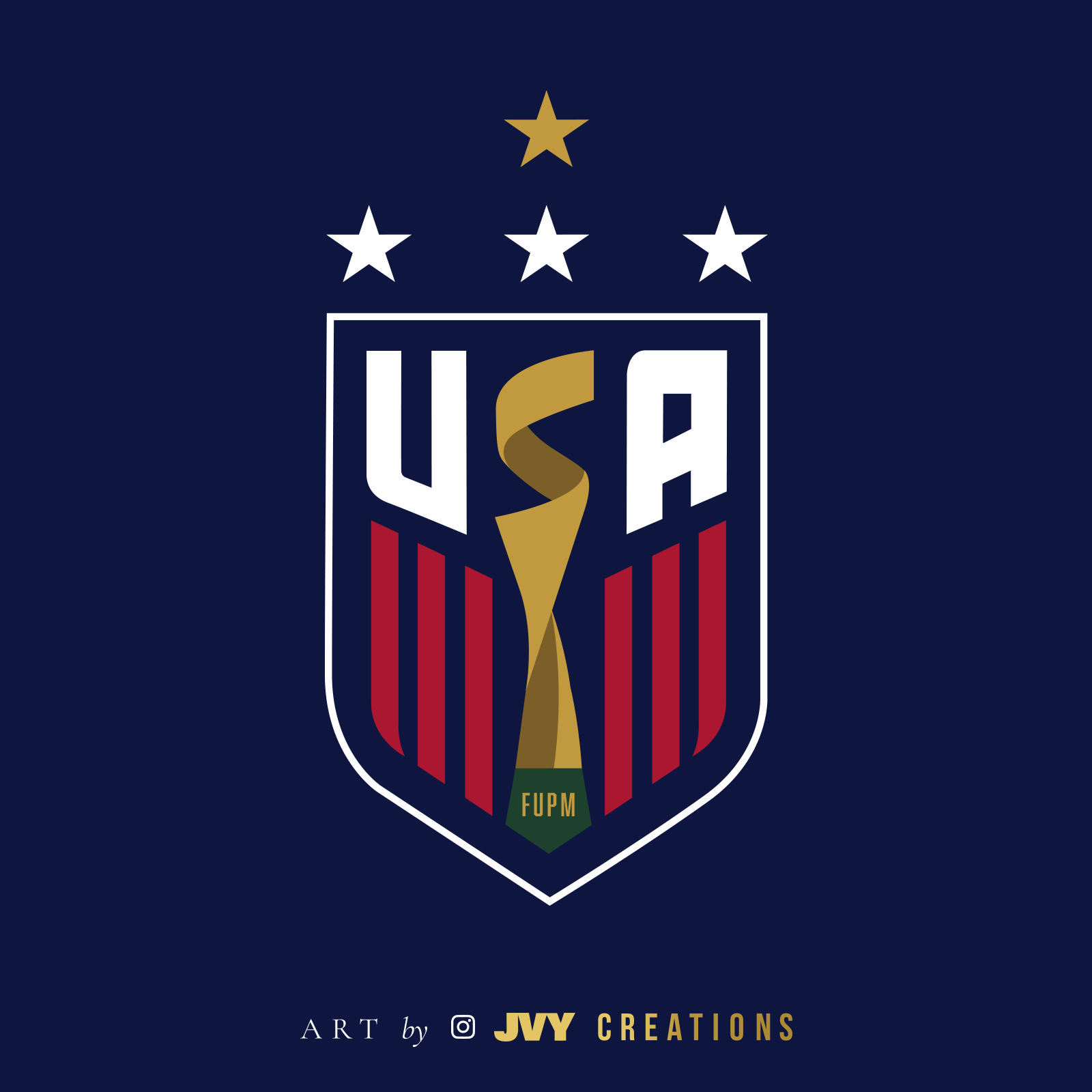 Interesting spin on US Soccer logo r/graphic_design