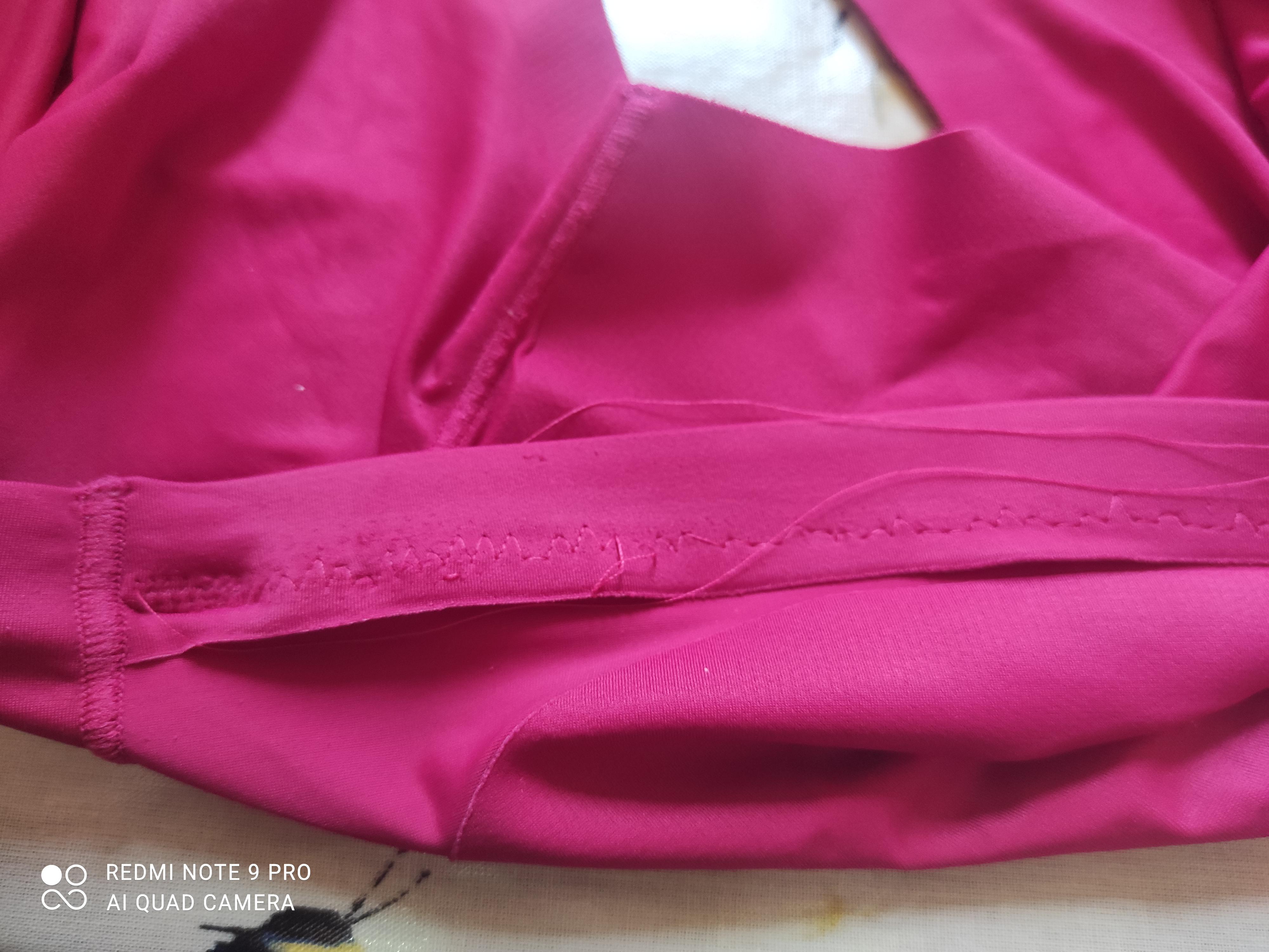 Can someone please tell me why my sewing machine is doing this, instead