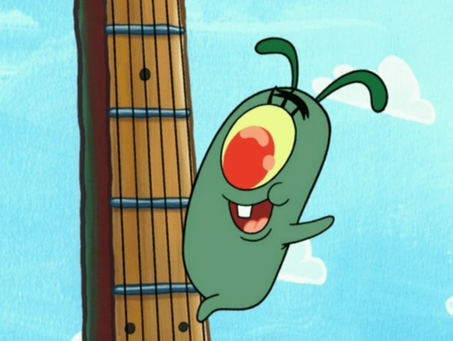 Show me a cuter character than Baby Plankton, I'll wait spongebob