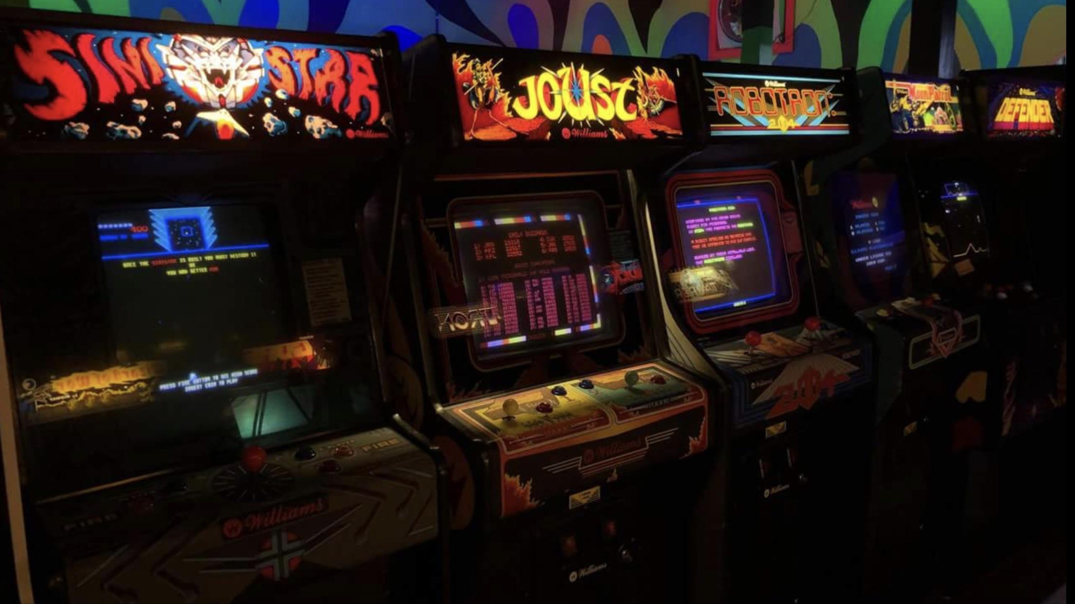 What an iconic lineup at my local arcade here in Upstate New York! 