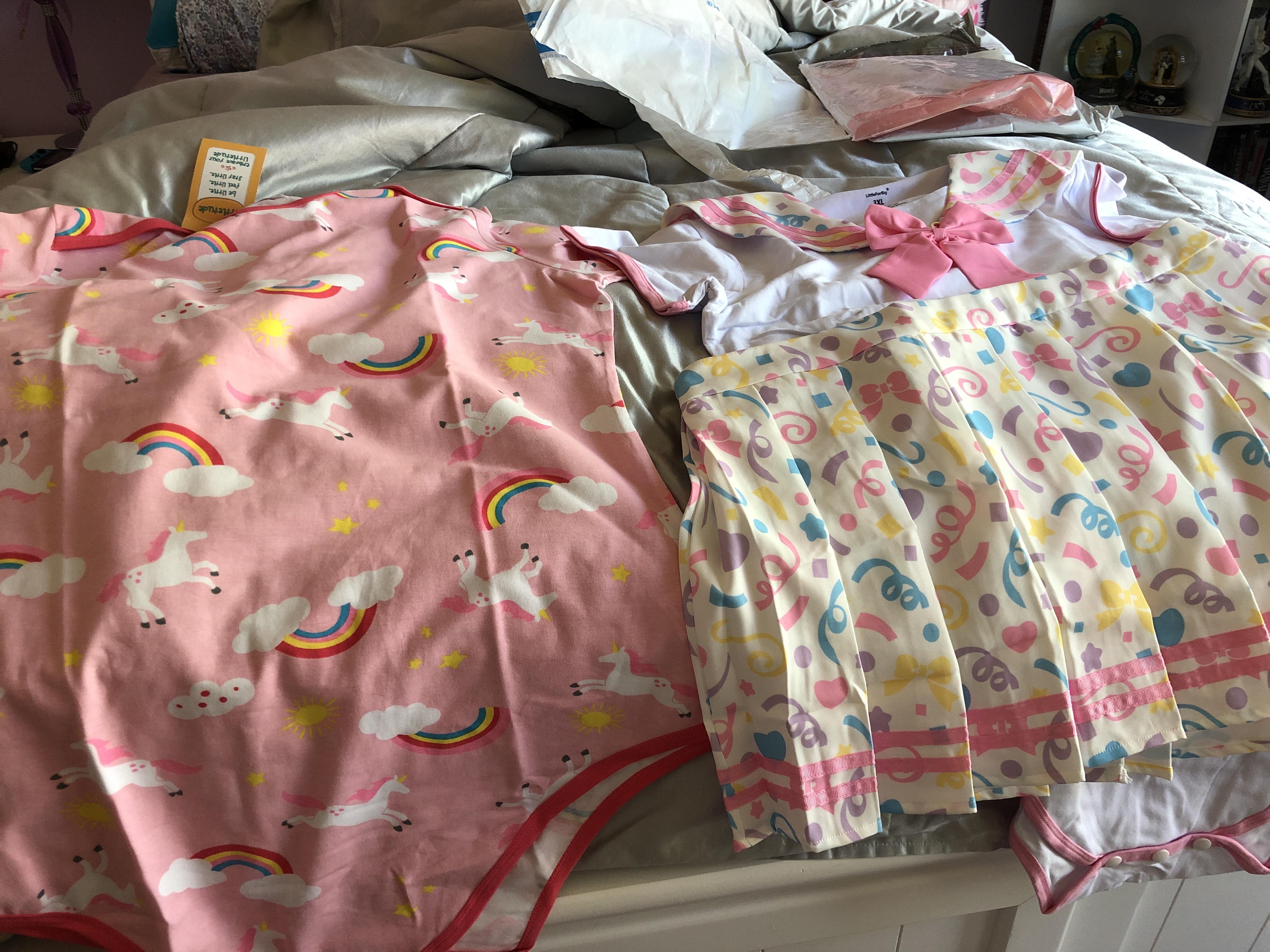 MY FIRST LITTLE SPACE CLOTHING!!!!!!!!!!!!!!!! 😍🤩😇🥳 r/littlespace
