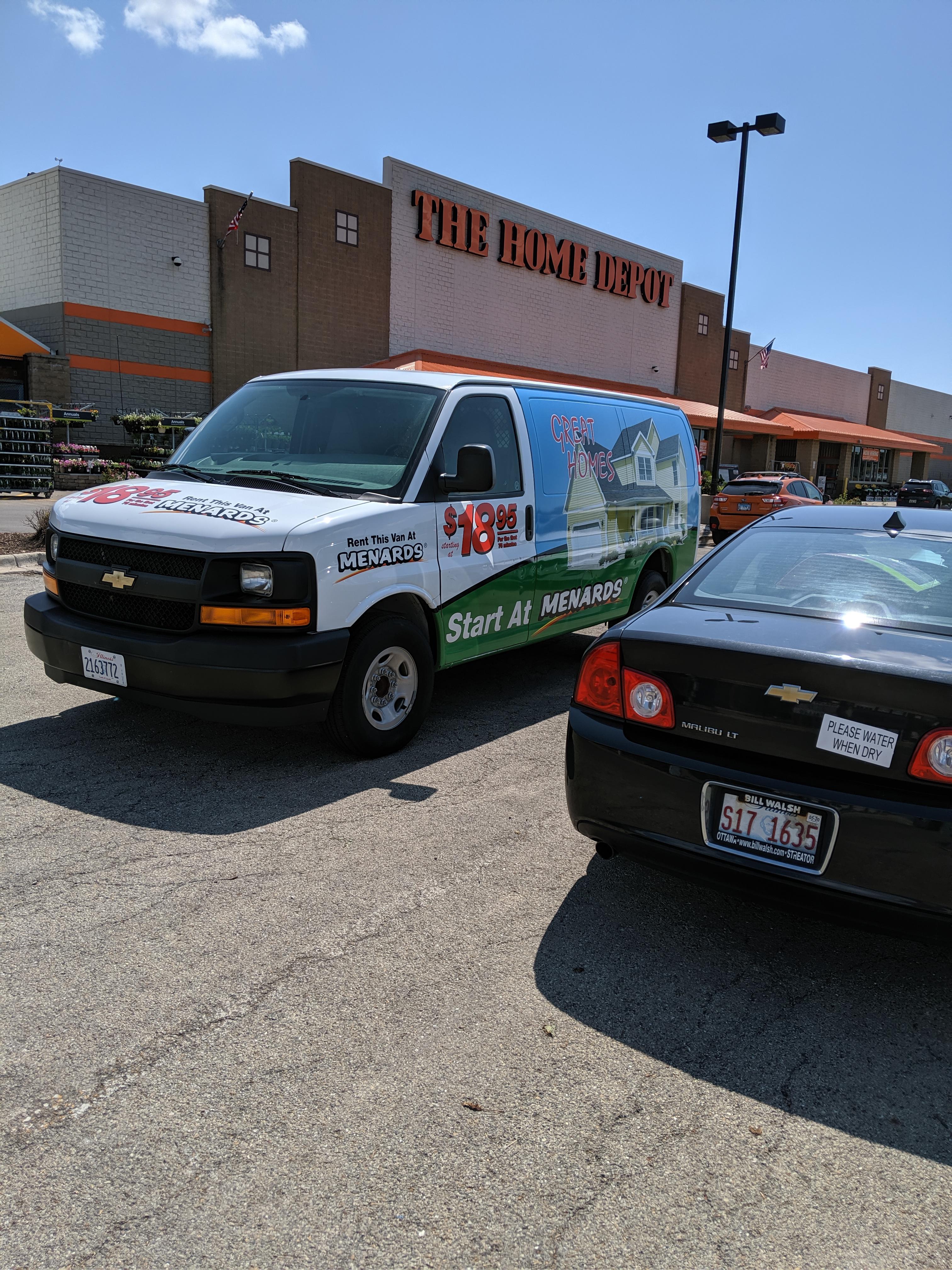 Always love when I see Menards vehicles in our parking lot r/HomeDepot