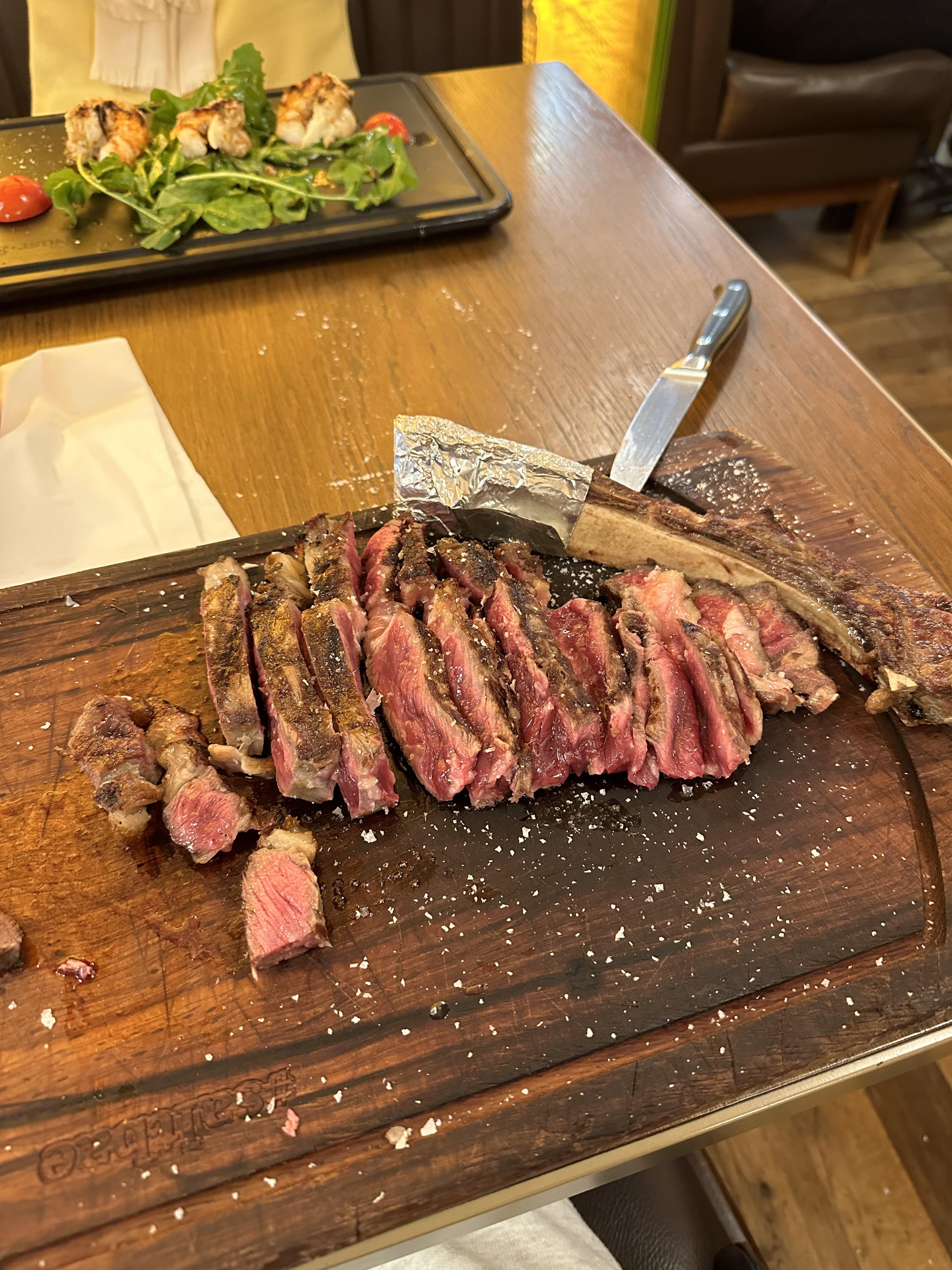 Went to Nusret Istanbul, asked for Medium Rare. Got served this and