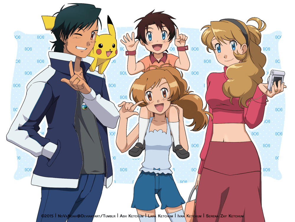 20 years later, what would happen to Ash, Serena, and all his