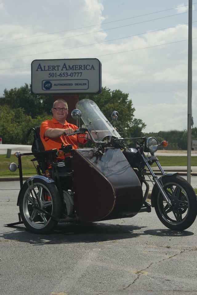 Wheelchair accessible motorcycle. Driving from the sidecar. r/motorcycles