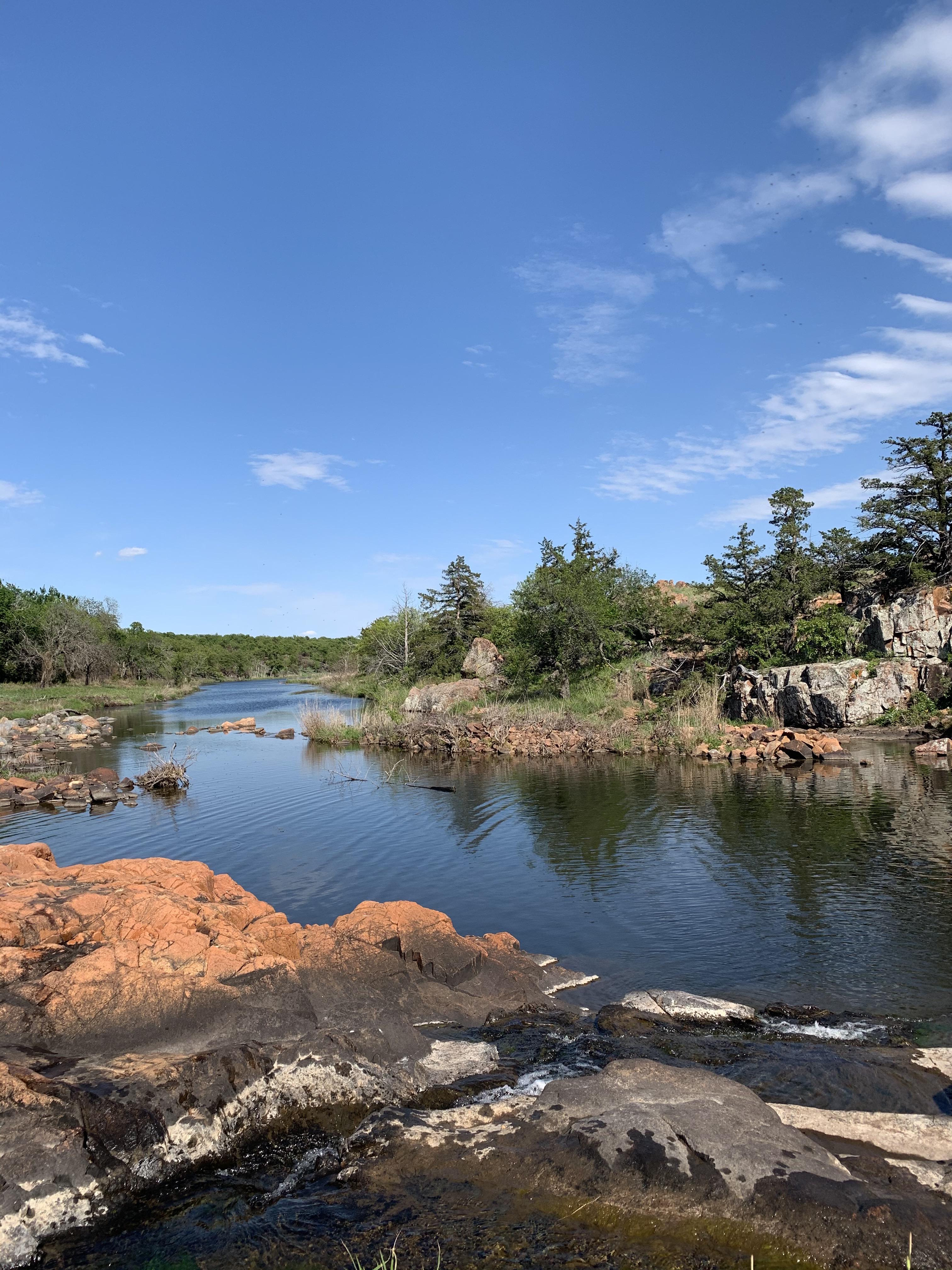 French Lake in the Wichita Wildlife Refuge r/oklahoma