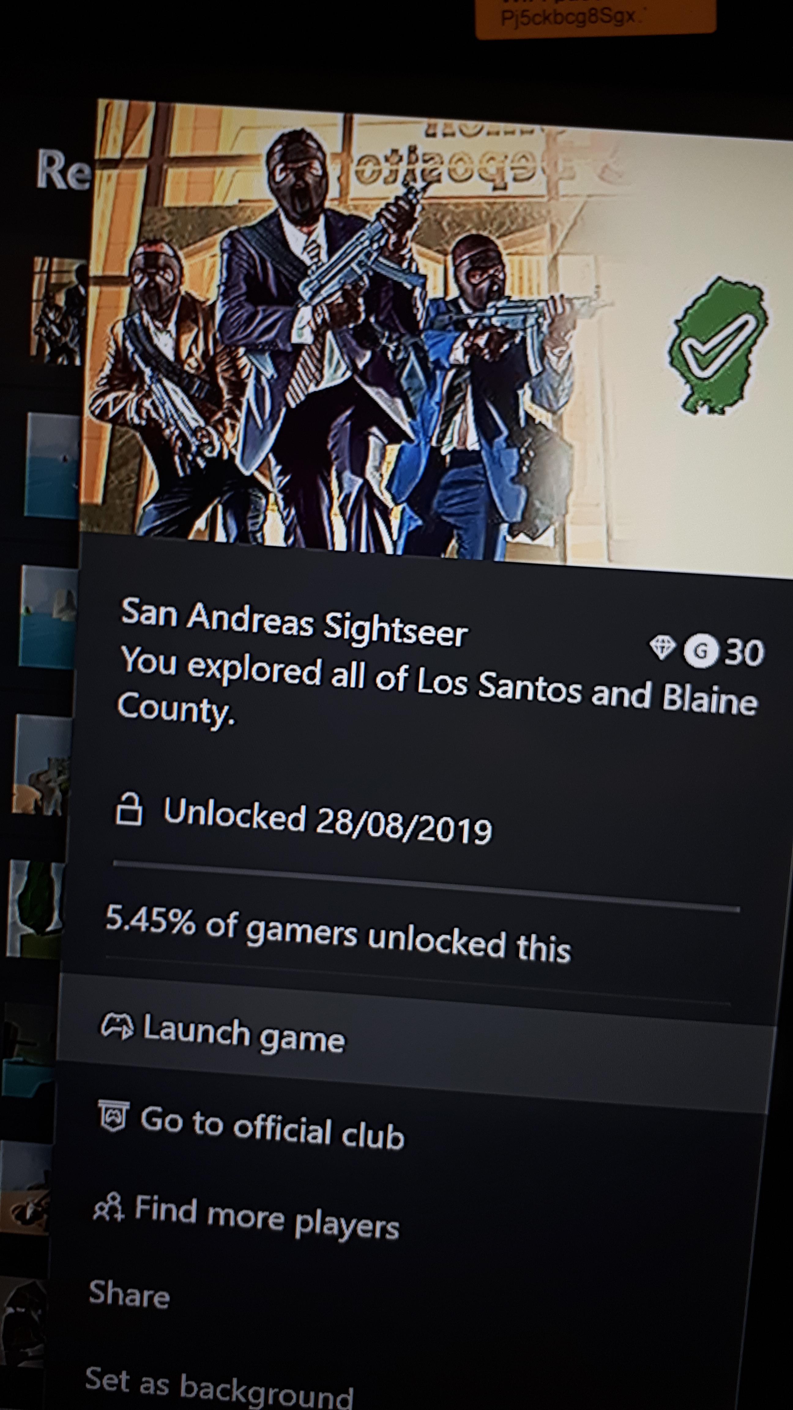 Start up GTA, and I'm randomly given that. Played story far enough to