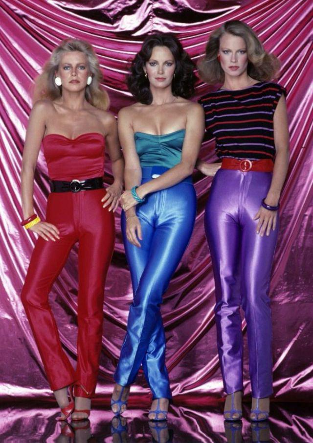 Charlie’s Angels wearing 70s spandex jumpsuits. r/OldSchoolCool