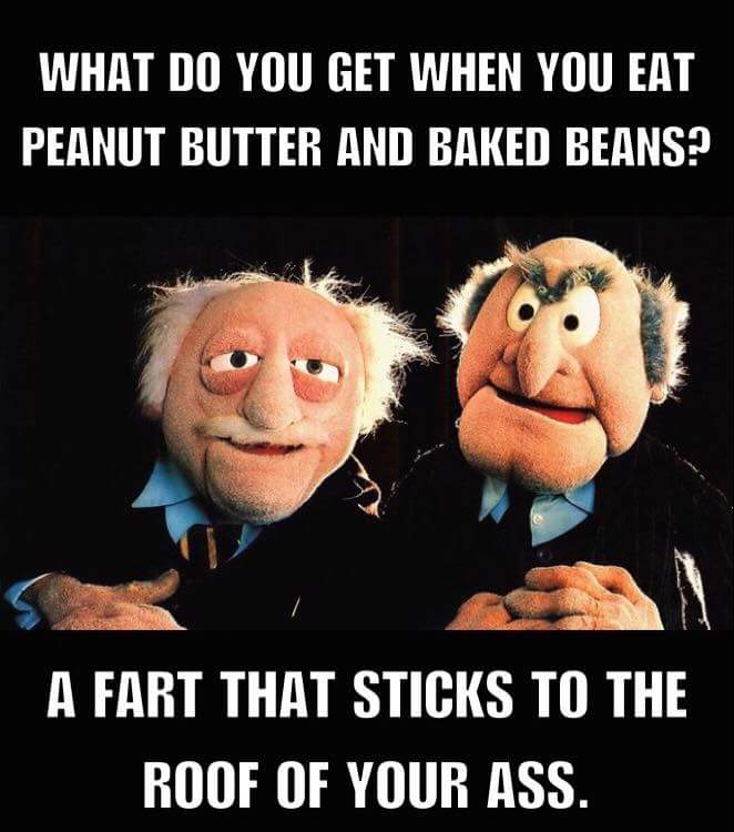 Peanut butter and baked beans r/funny