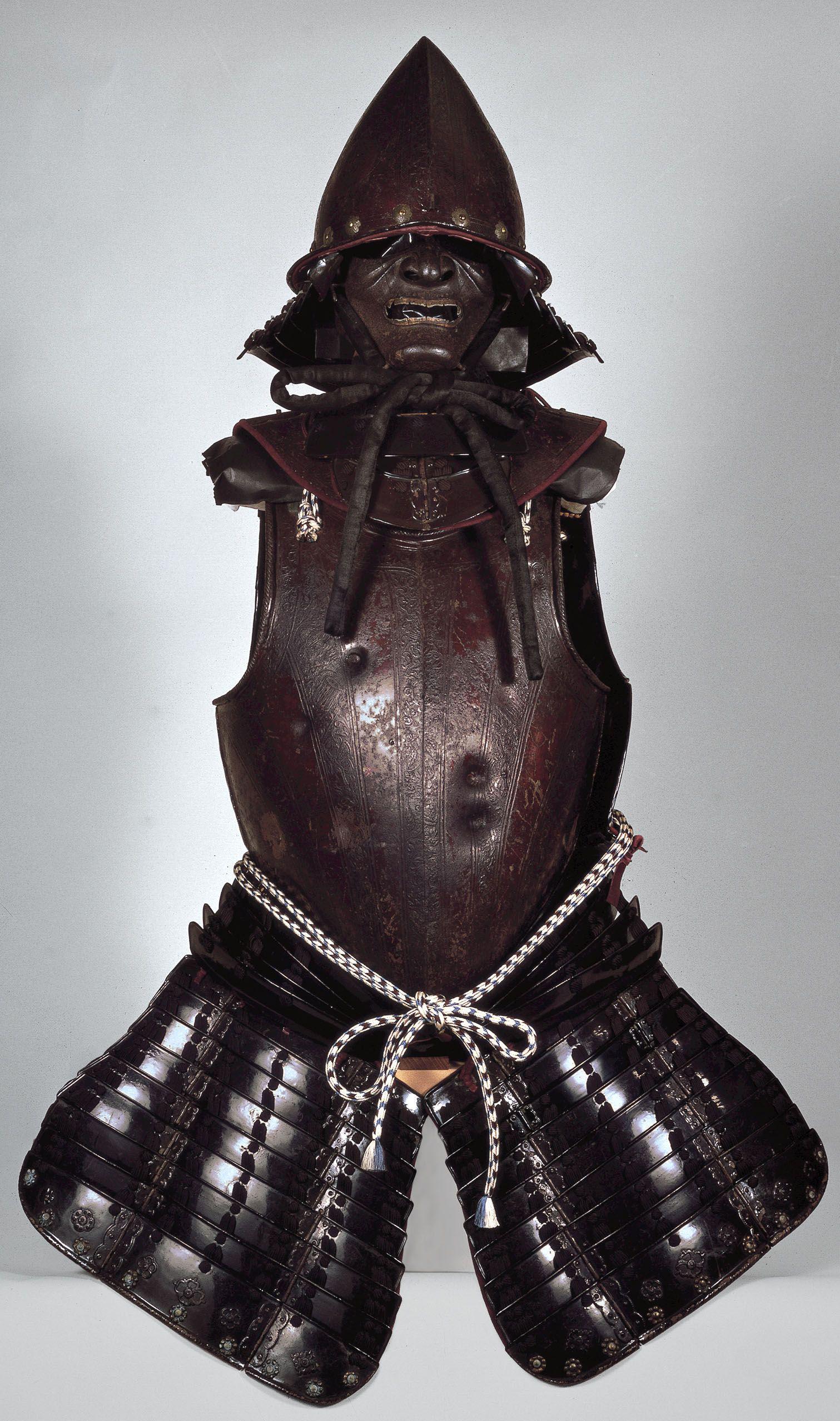 Bullet tested Samurai armor (nanban gusoku) that incorporates European style. The Portuguese