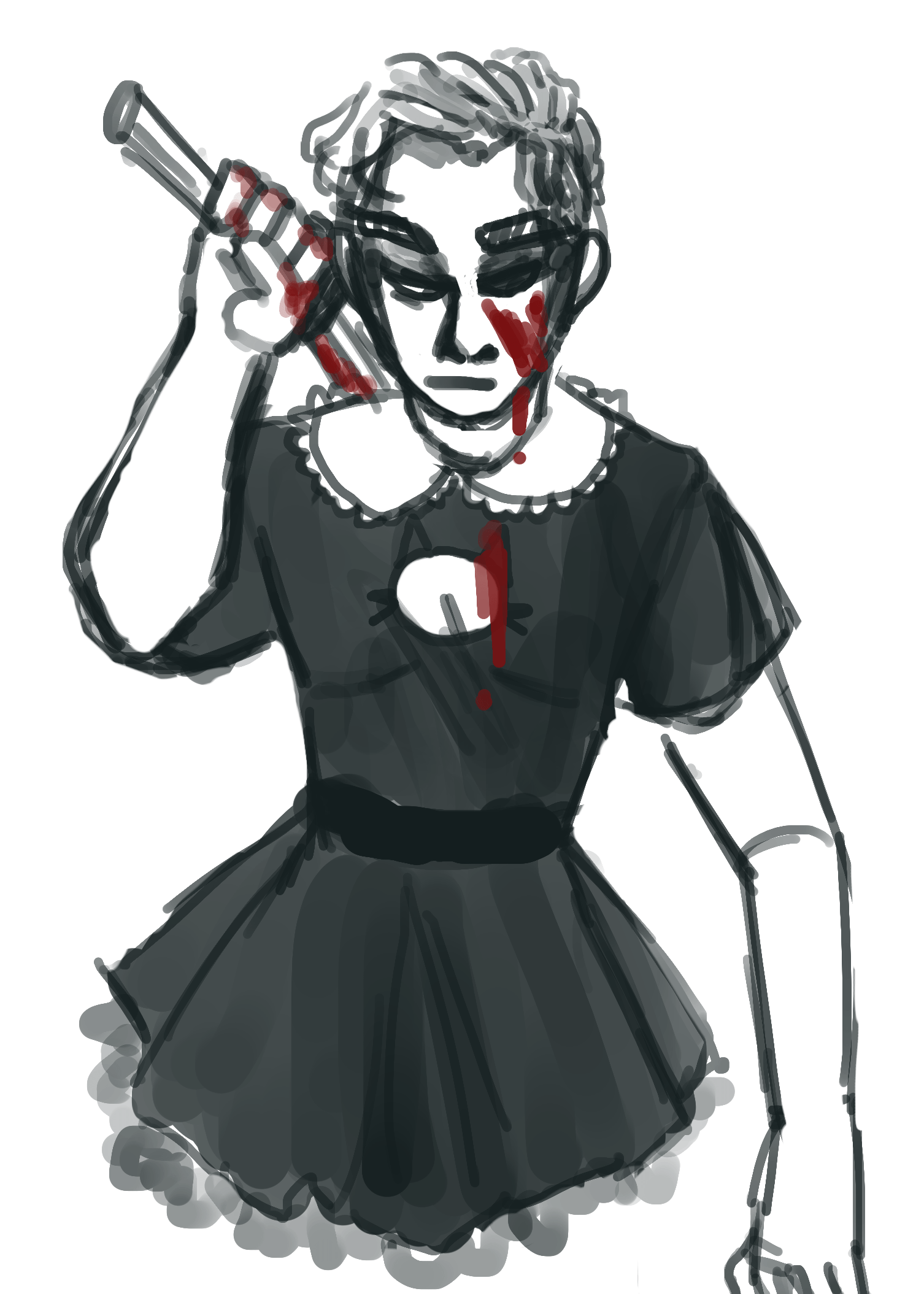 A Tsundere Christmas Carol Merry Christmas Everyone, have Tsundere Ethan in a Maid Dress