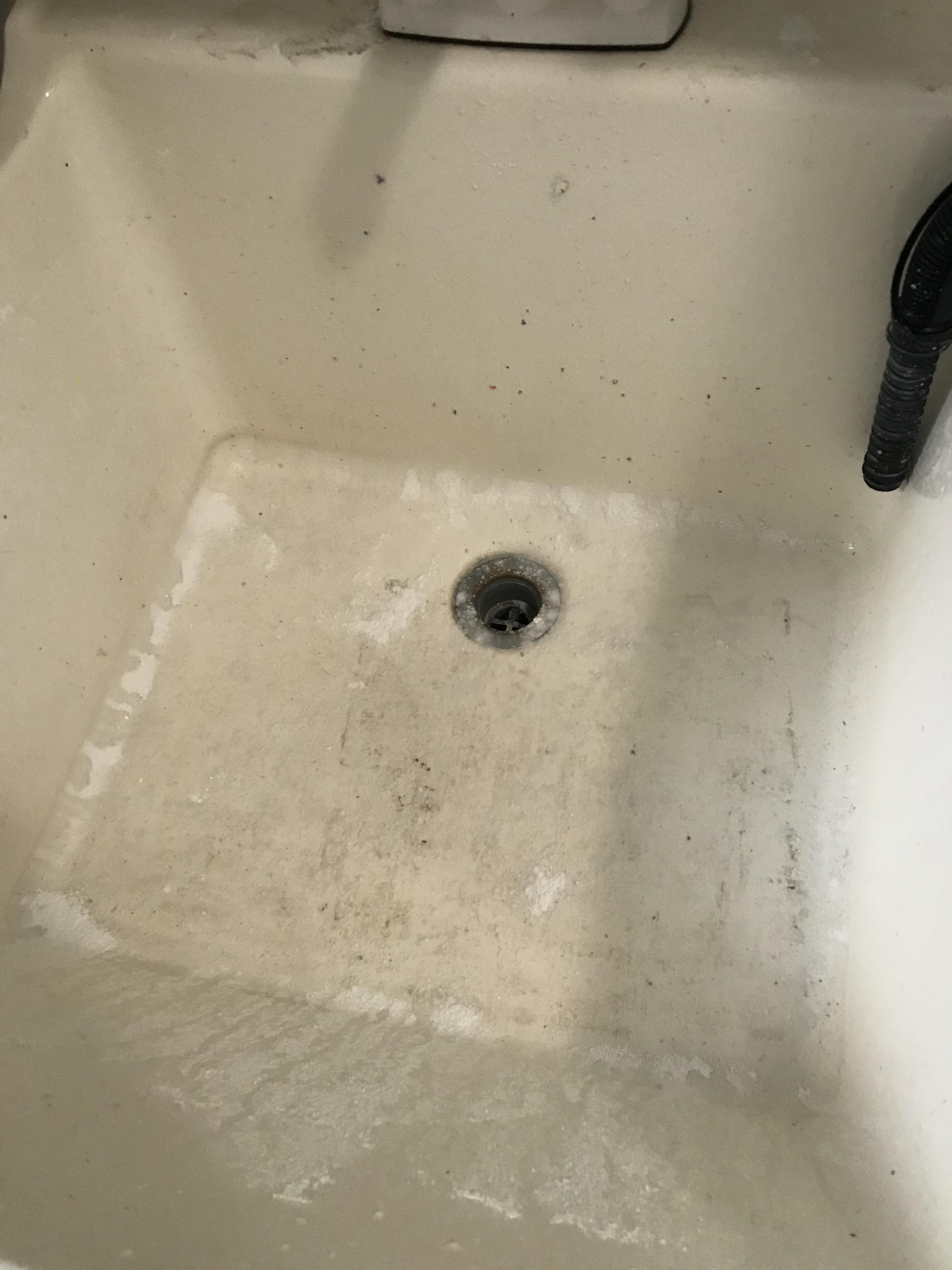 How do you get dried puffy paint off of a vanity CleaningTips