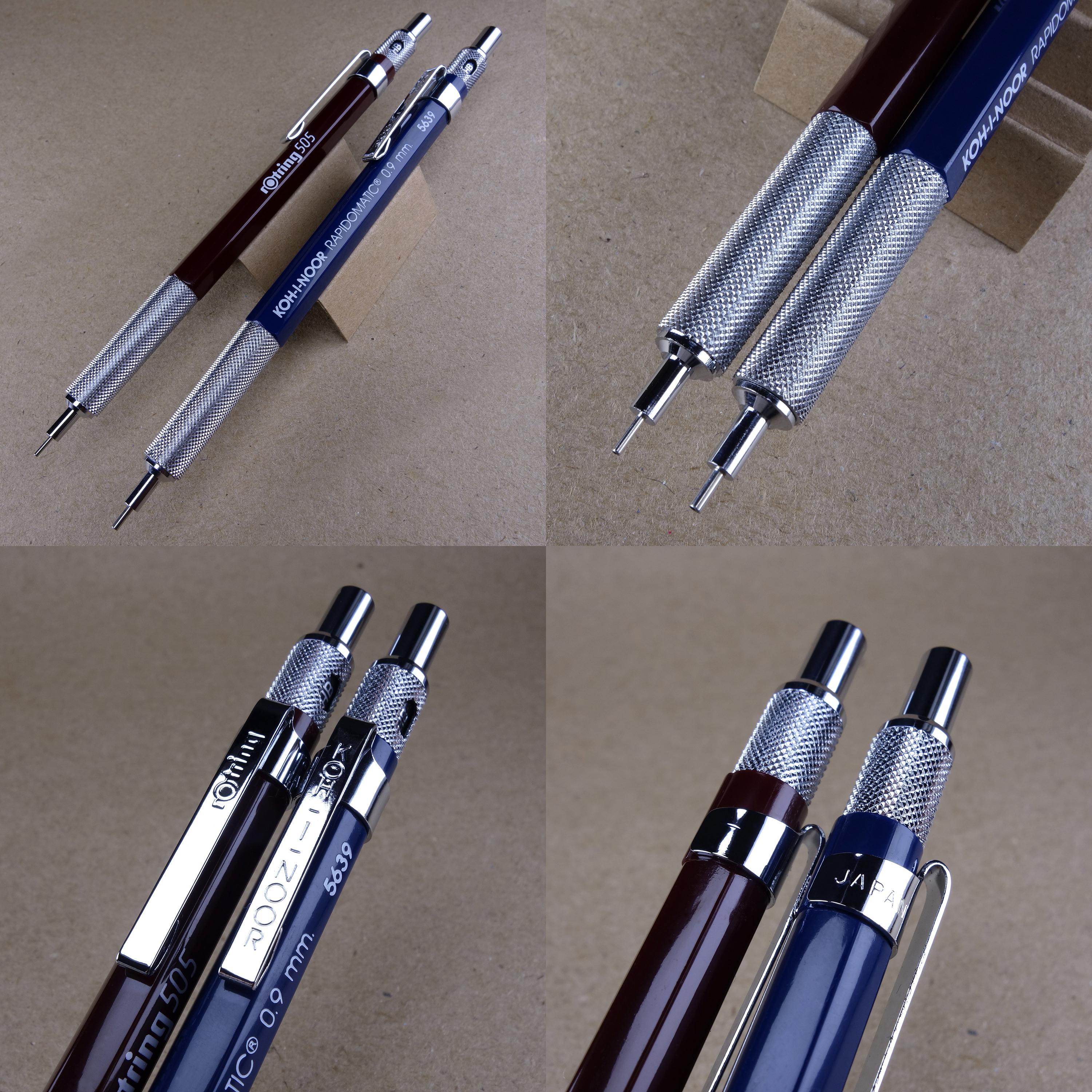 Rotring vs Kohinoor r/mechanicalpencils