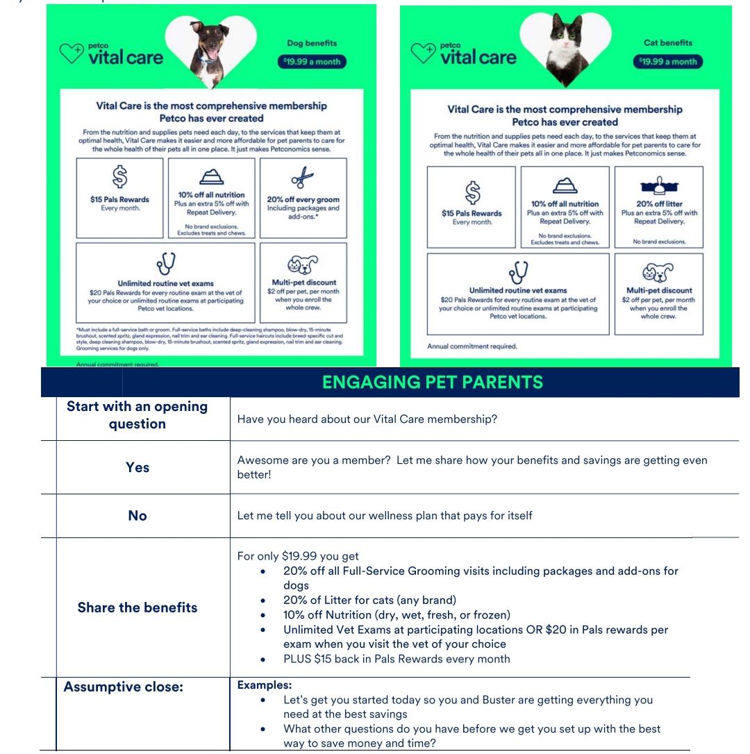 Vital Care 2.0 r/petco