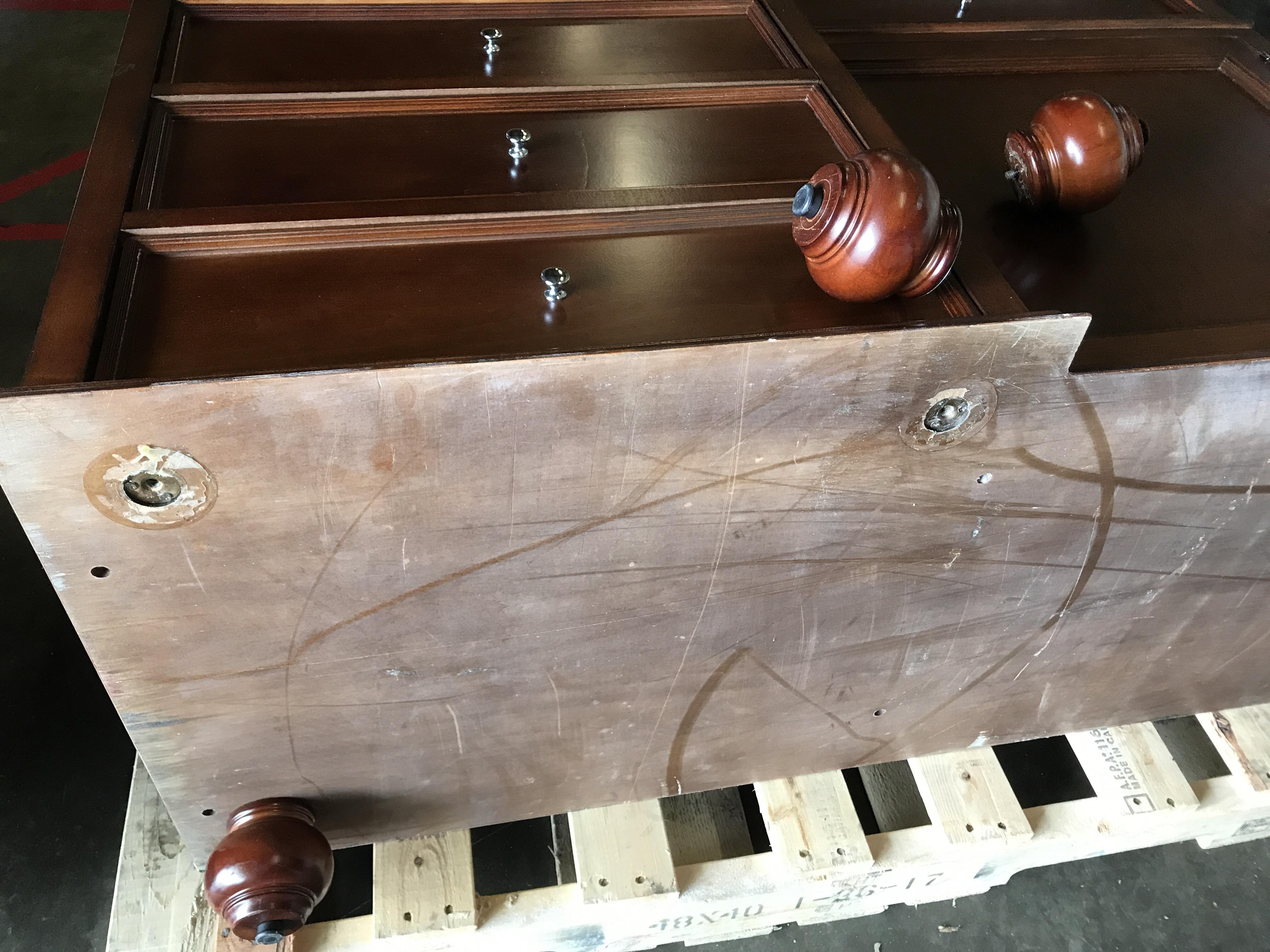 How to fix broken legs on vanity? r/woodworking