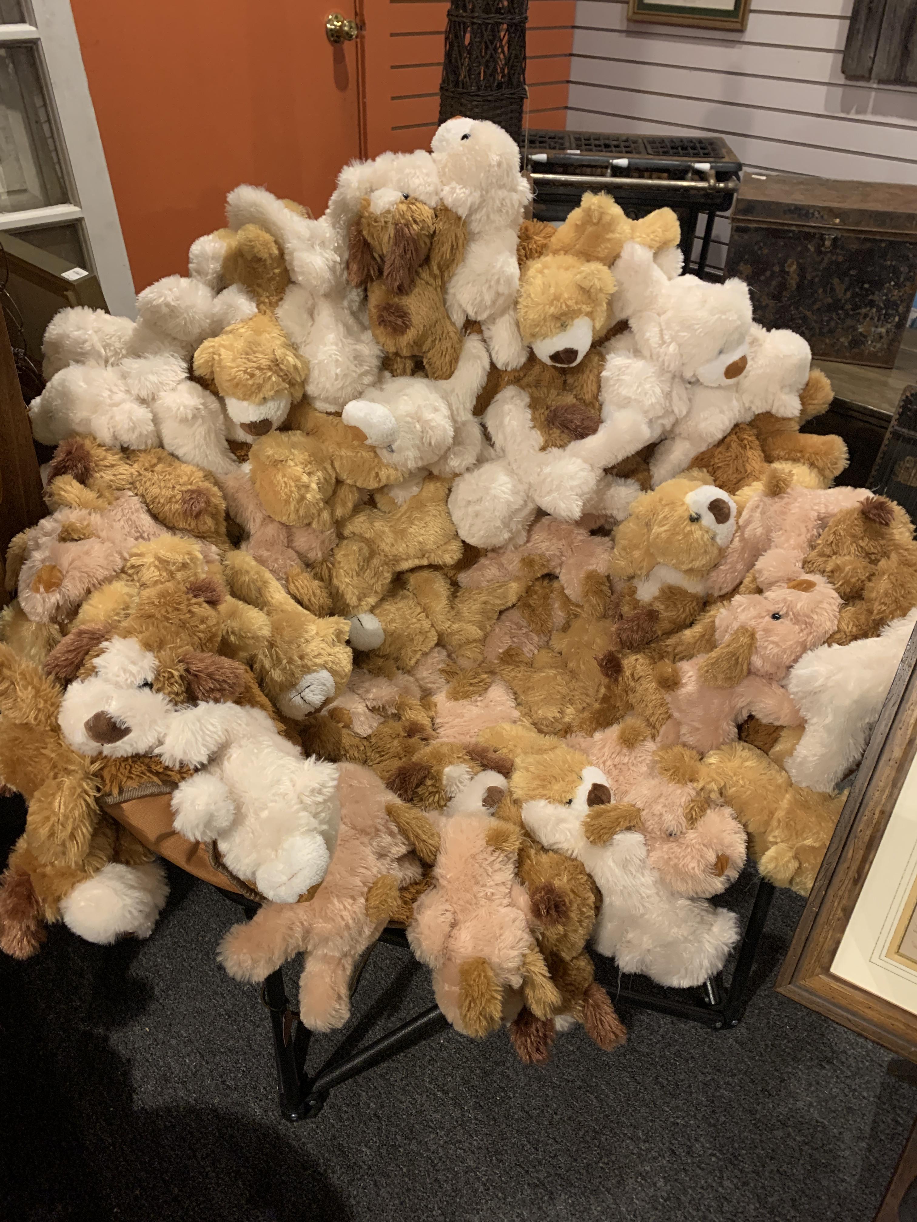 A chair made completely of stuffed animals... r/ATBGE