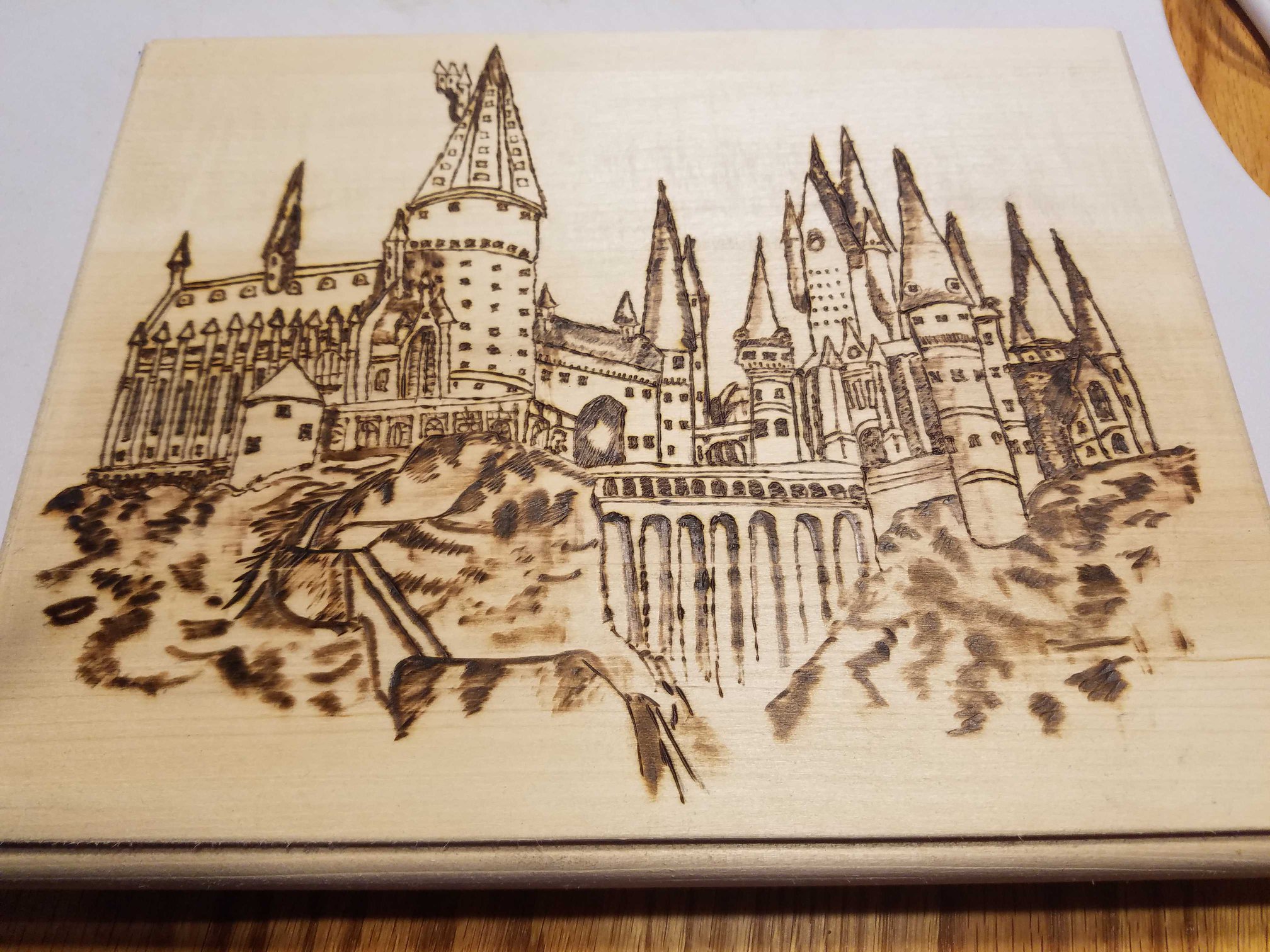 Hogwarts! r/Pyrography