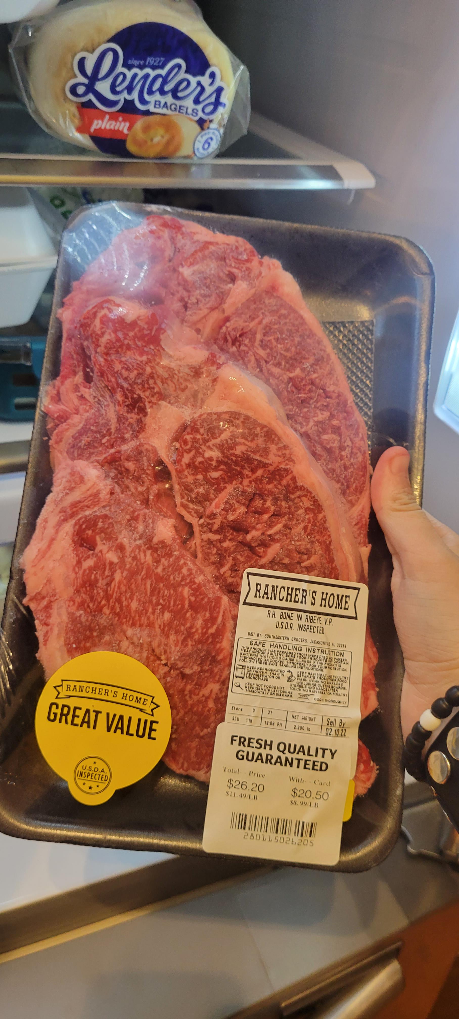 Went to WinnDixie to grocery shop, had to grab this! Going to cook it
