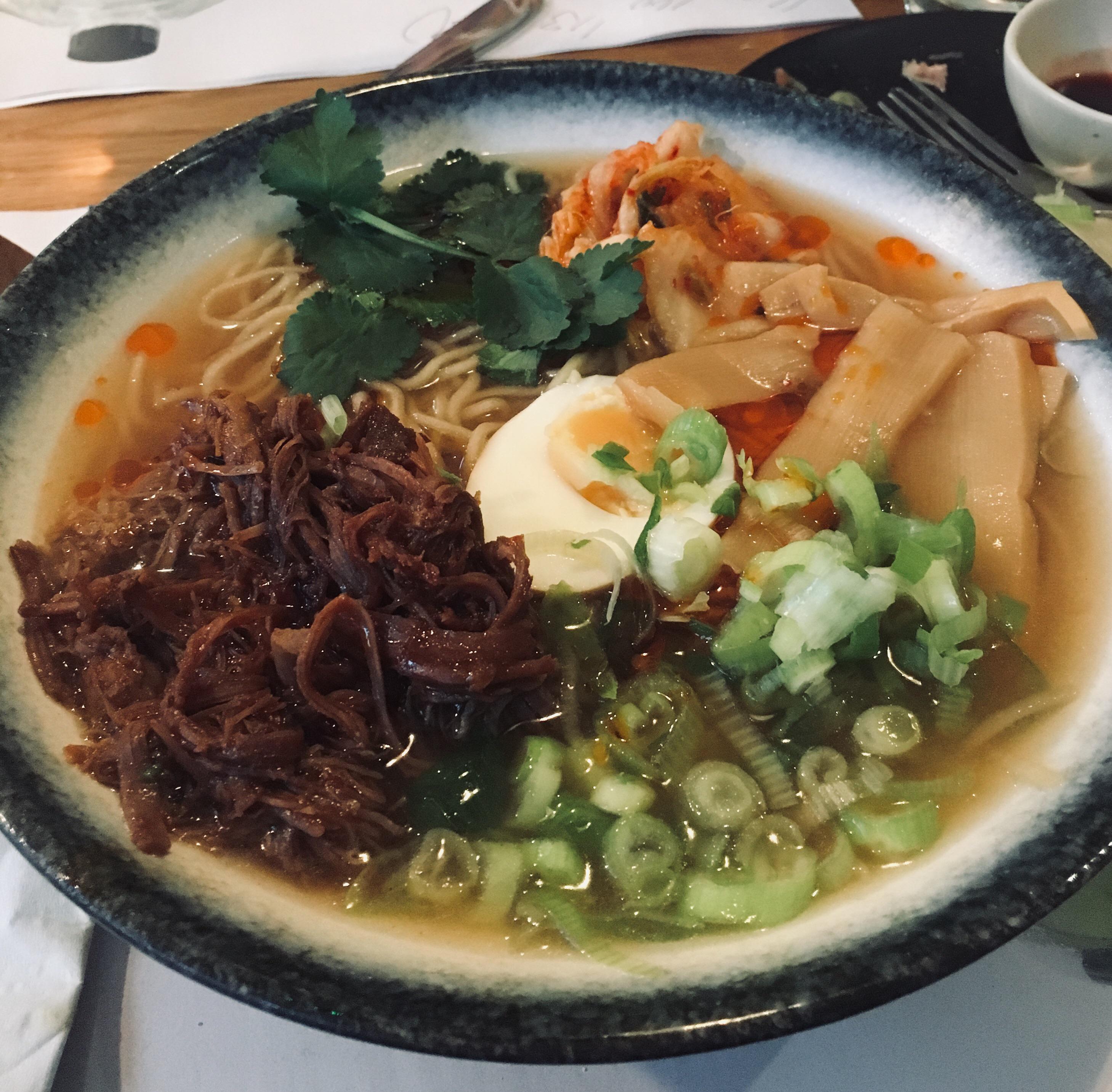 Beef Brisket Tantanmen from Wagamama in the UK r/ramen
