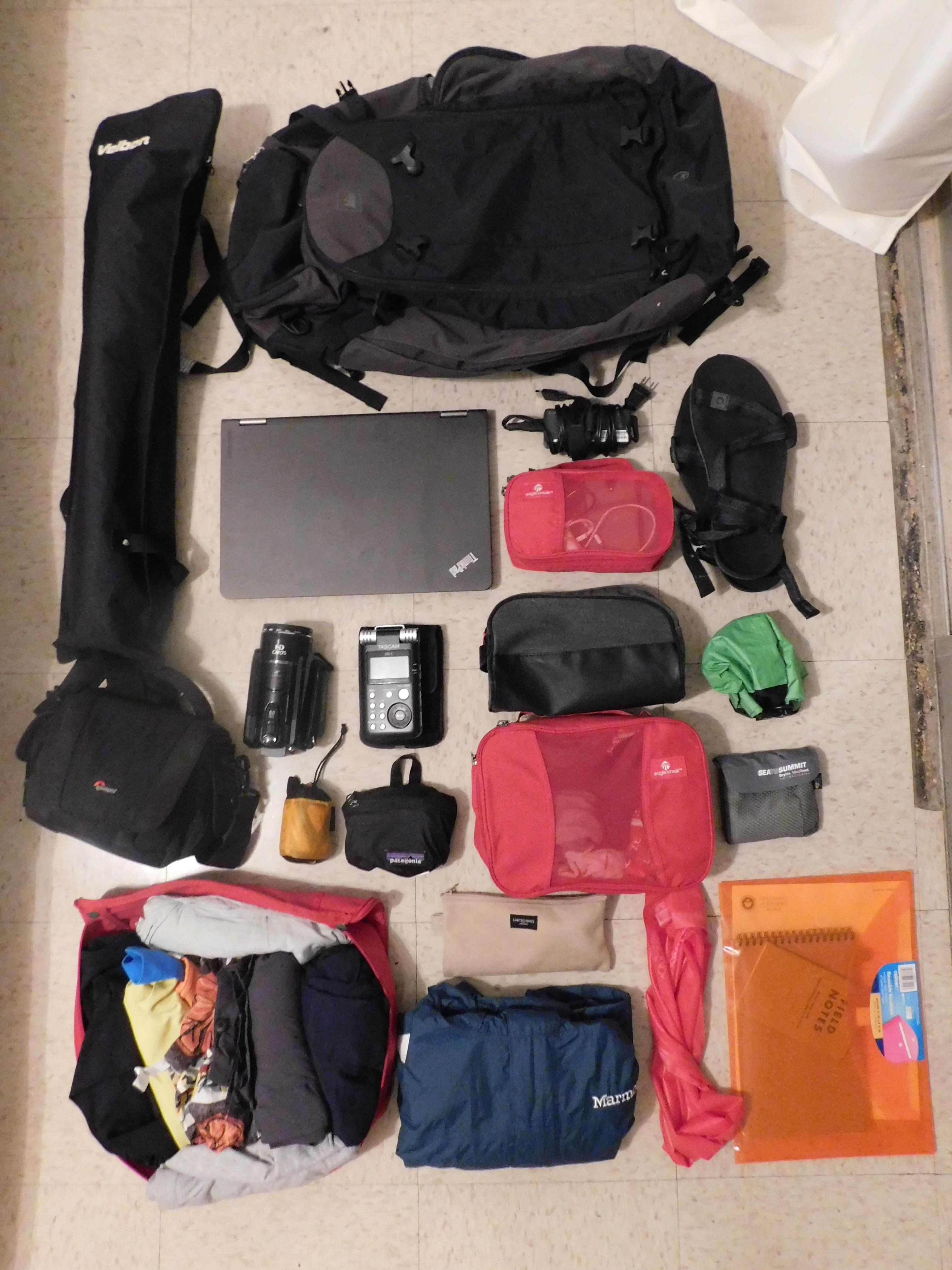 Onebag plus first time onebagging linguistic fieldwork