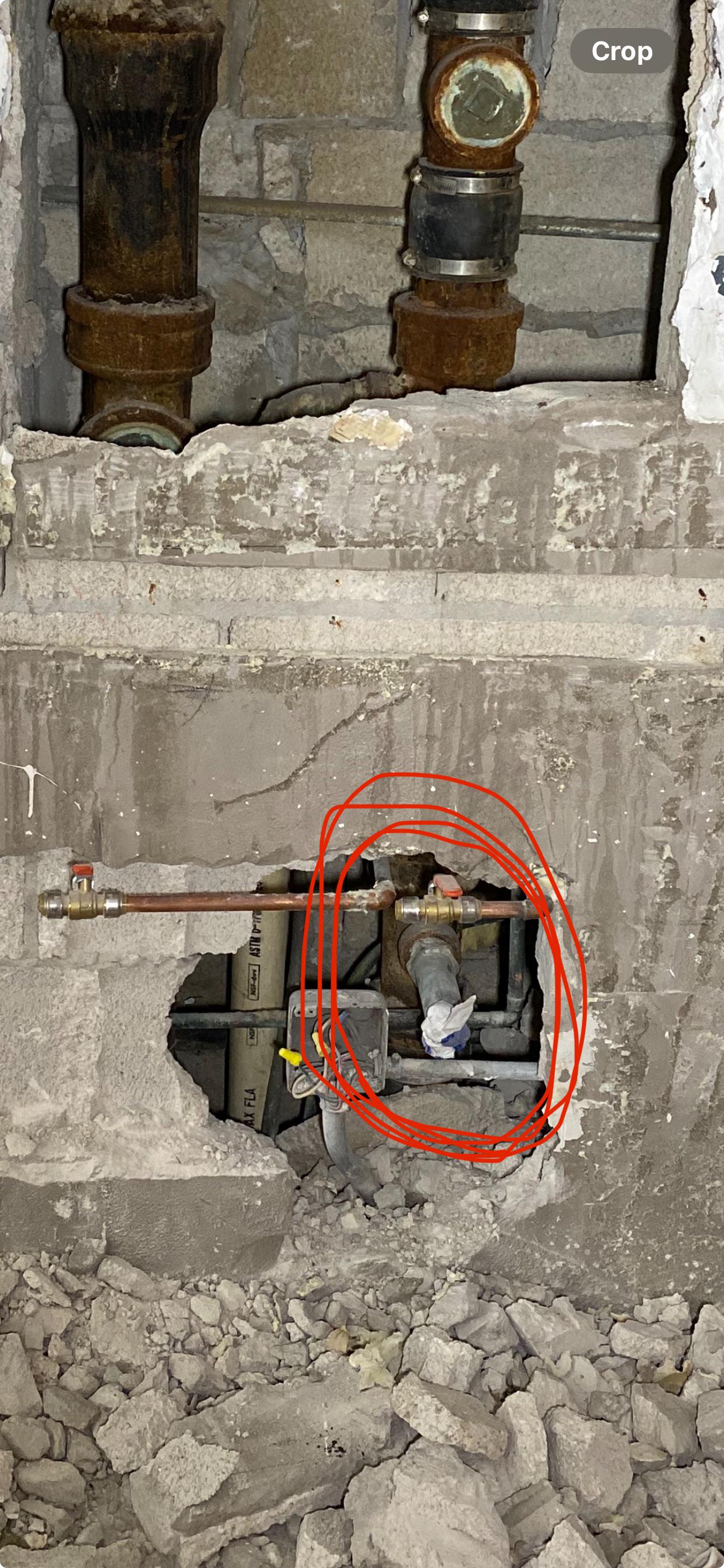 What do you think is the best way to connect 1 1/4”copper drain pipe to