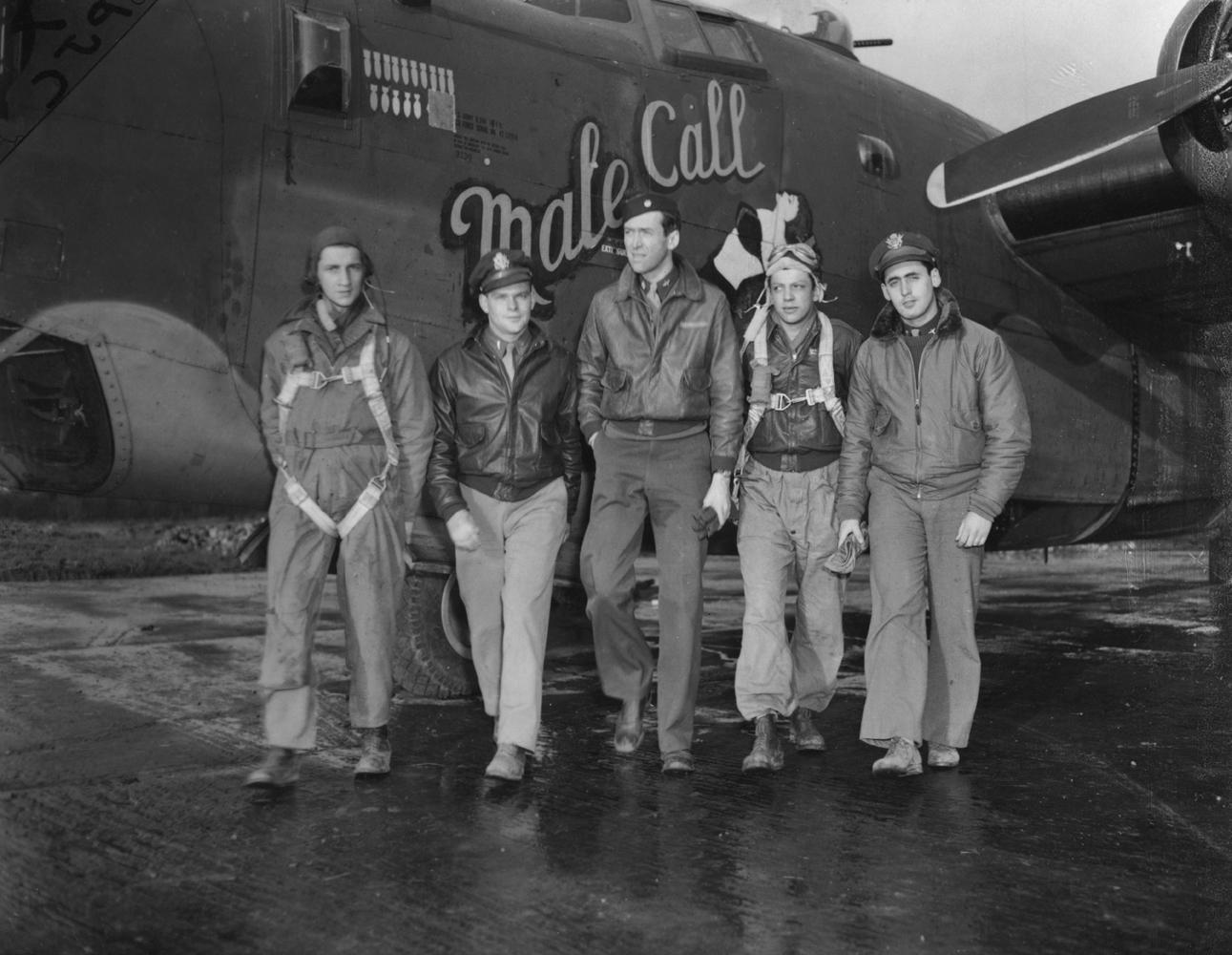 Hollywood Actor Jimmy Stewart (Major James Stewart), Operations Officer