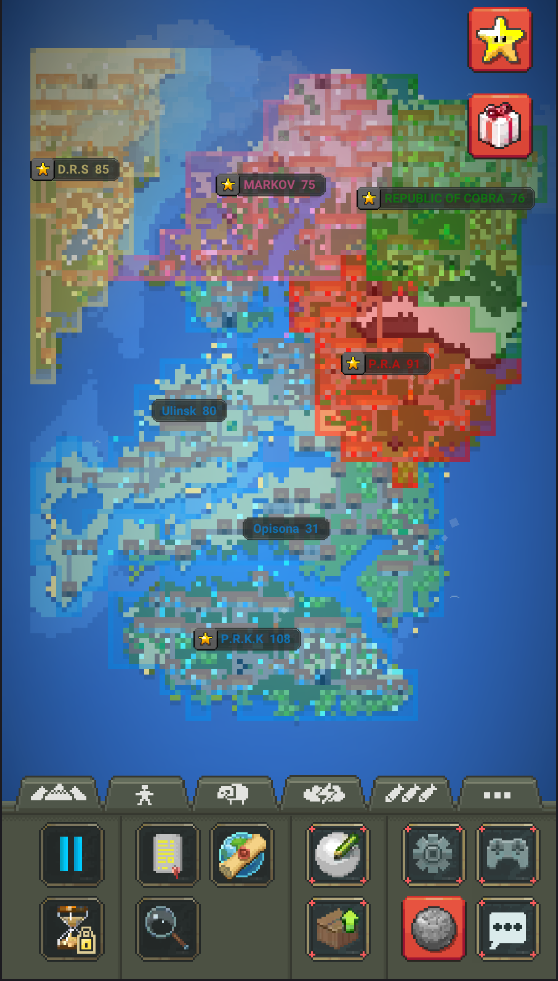 Fictional world r/Worldbox