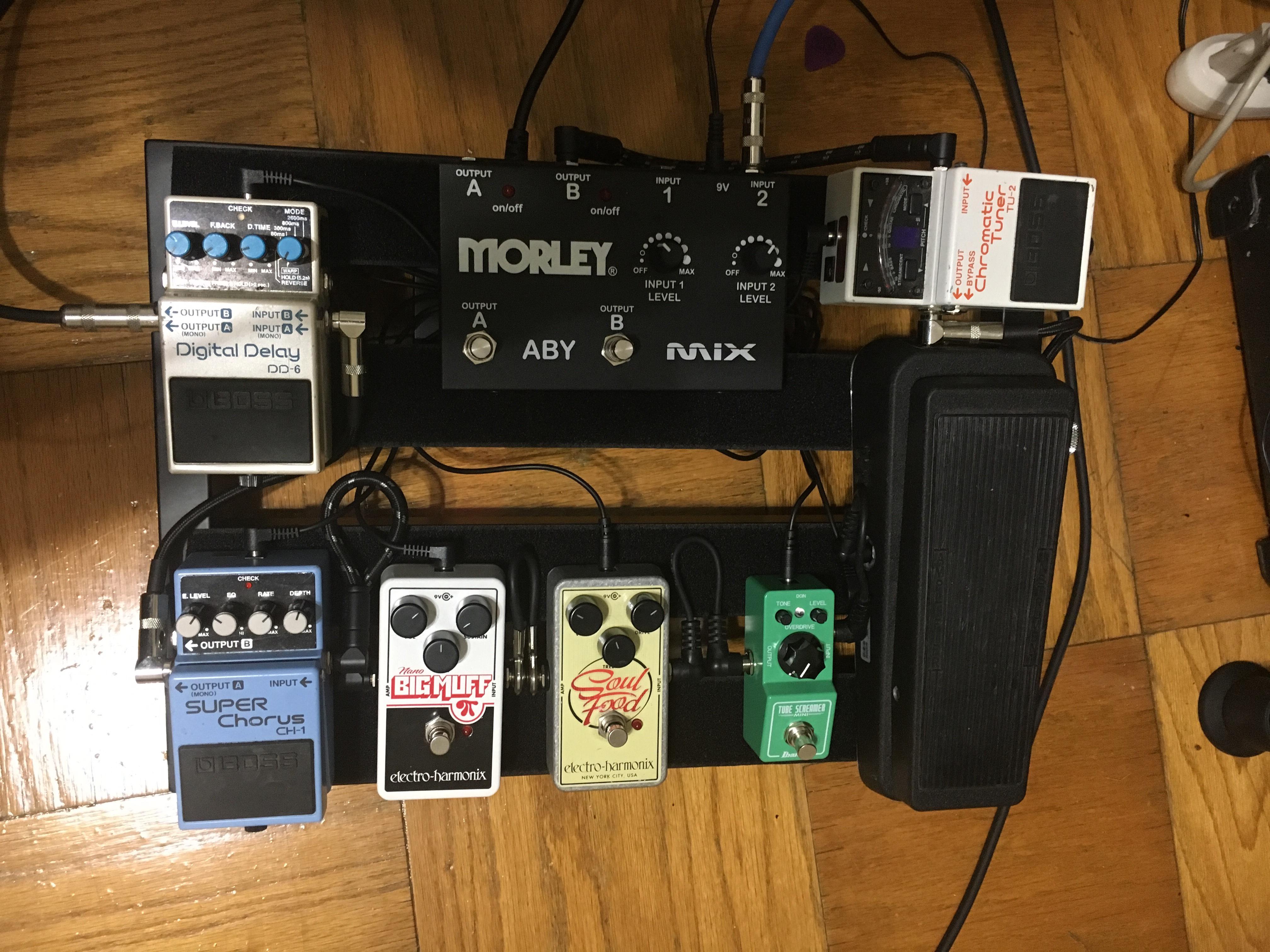 Setup my new Pedaltrain Classic JR today! r/guitarpedals