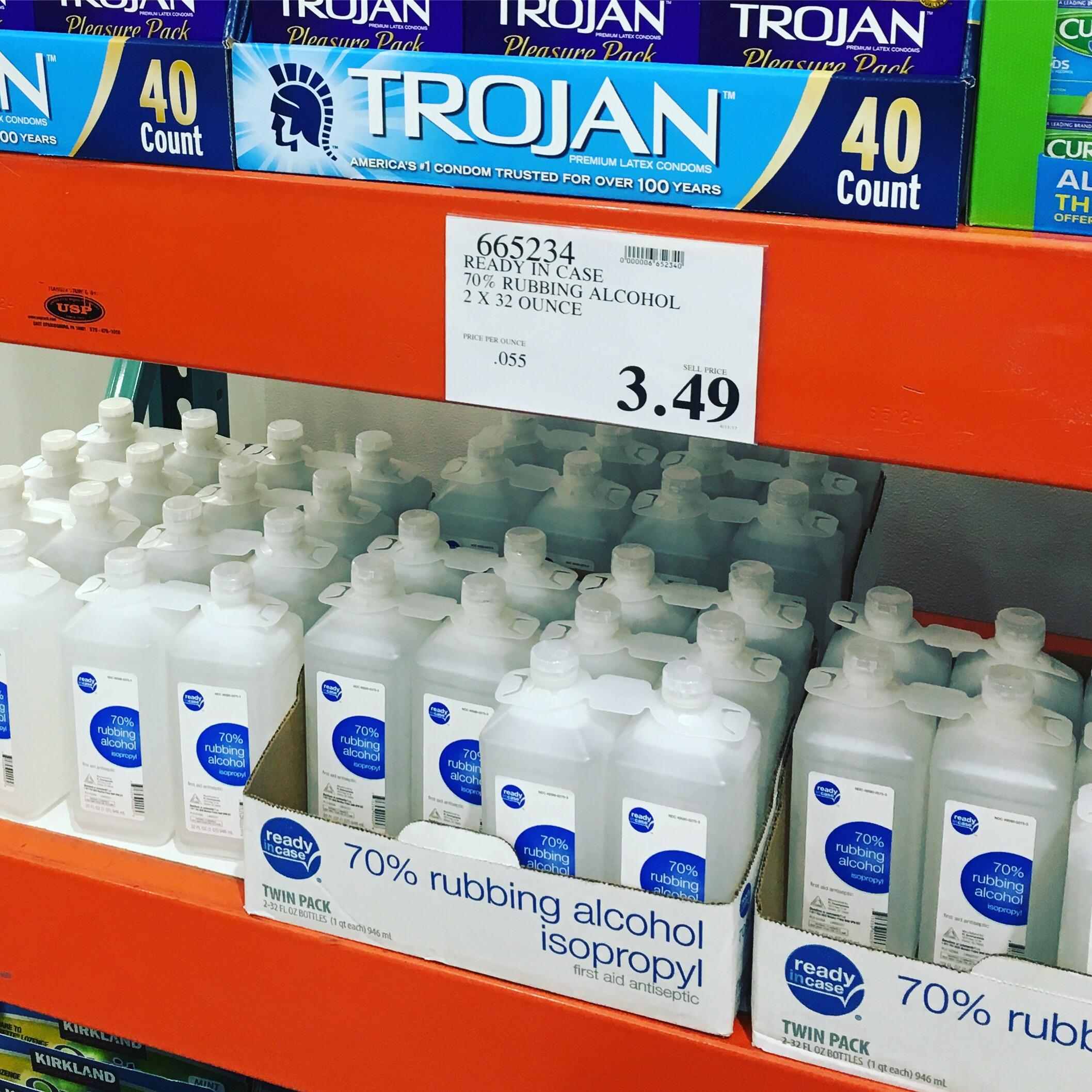 At Costco they display interesting lube by the condoms... r/funny