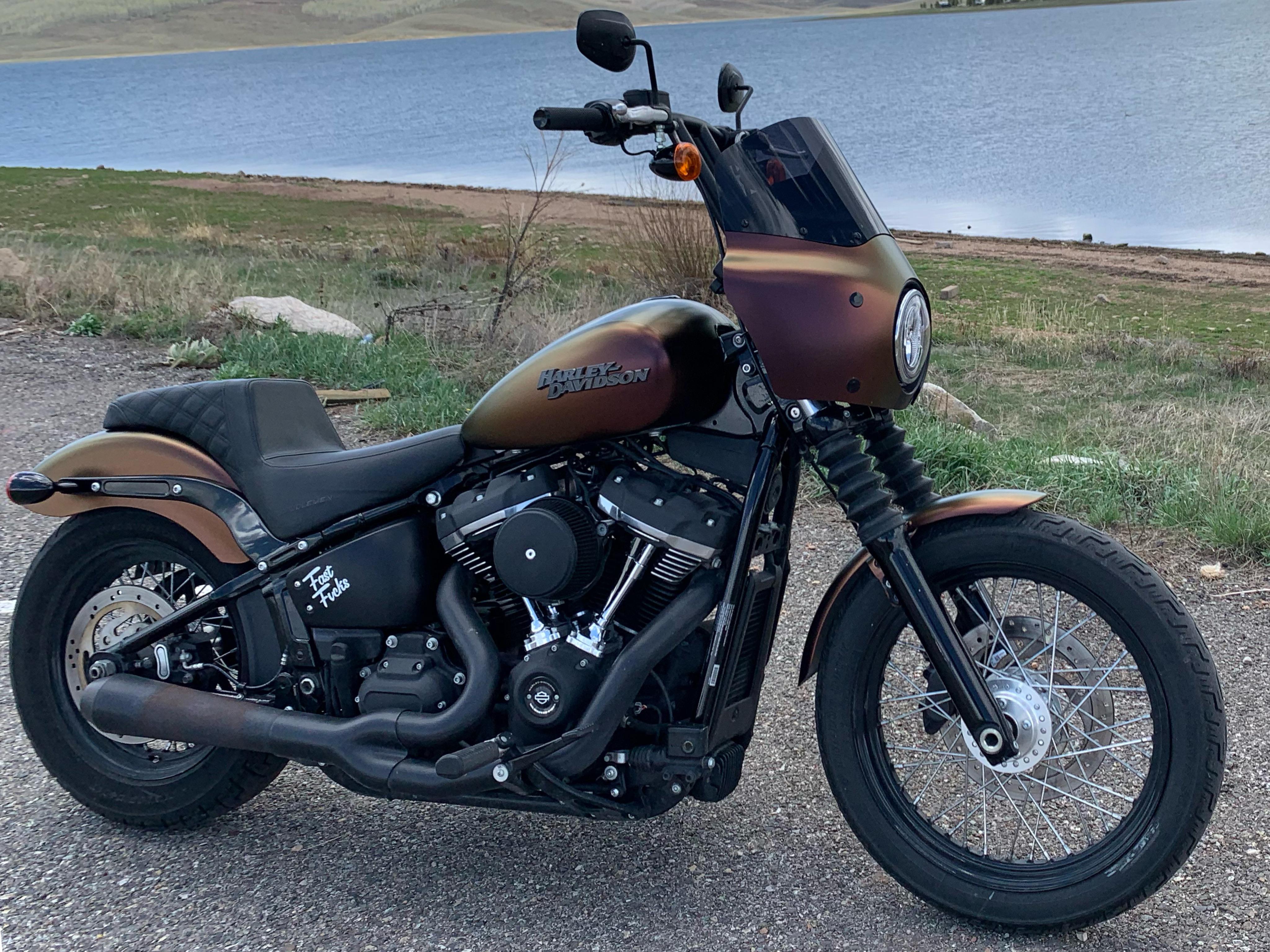 Vinyl wrapped 2020 FXBB r/Harley