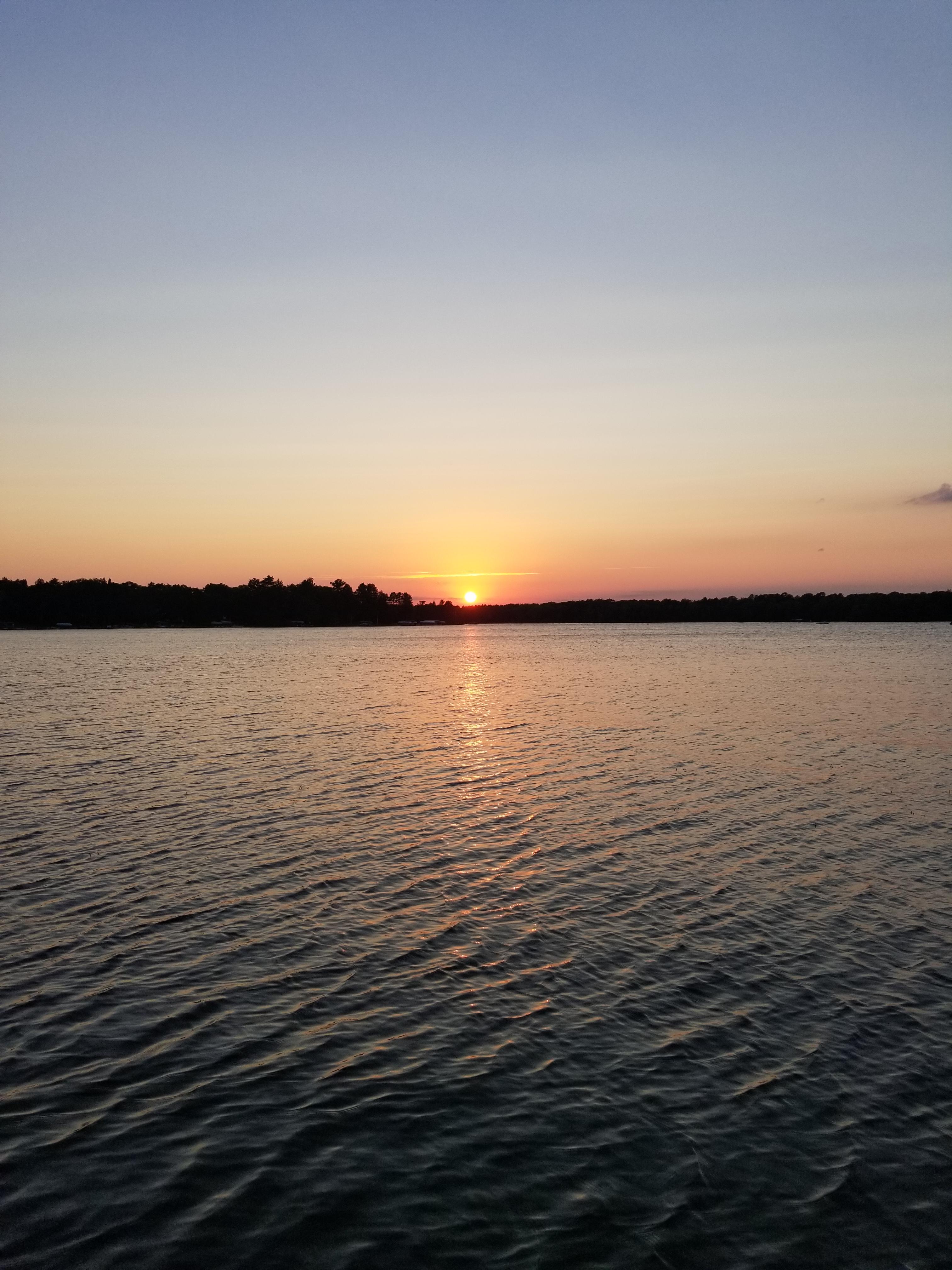 Cross Lake, MN sunset r/minnesota