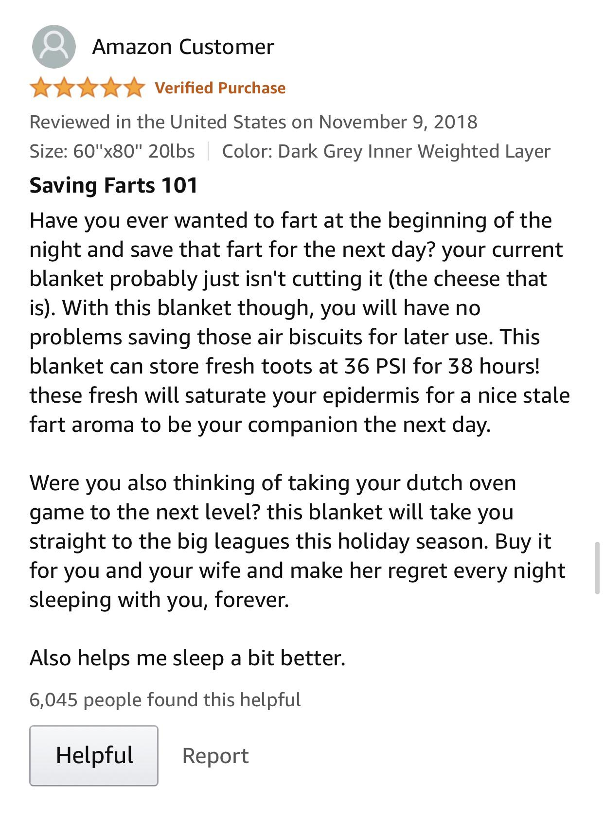 Weighted blanket review r/awfuleverything