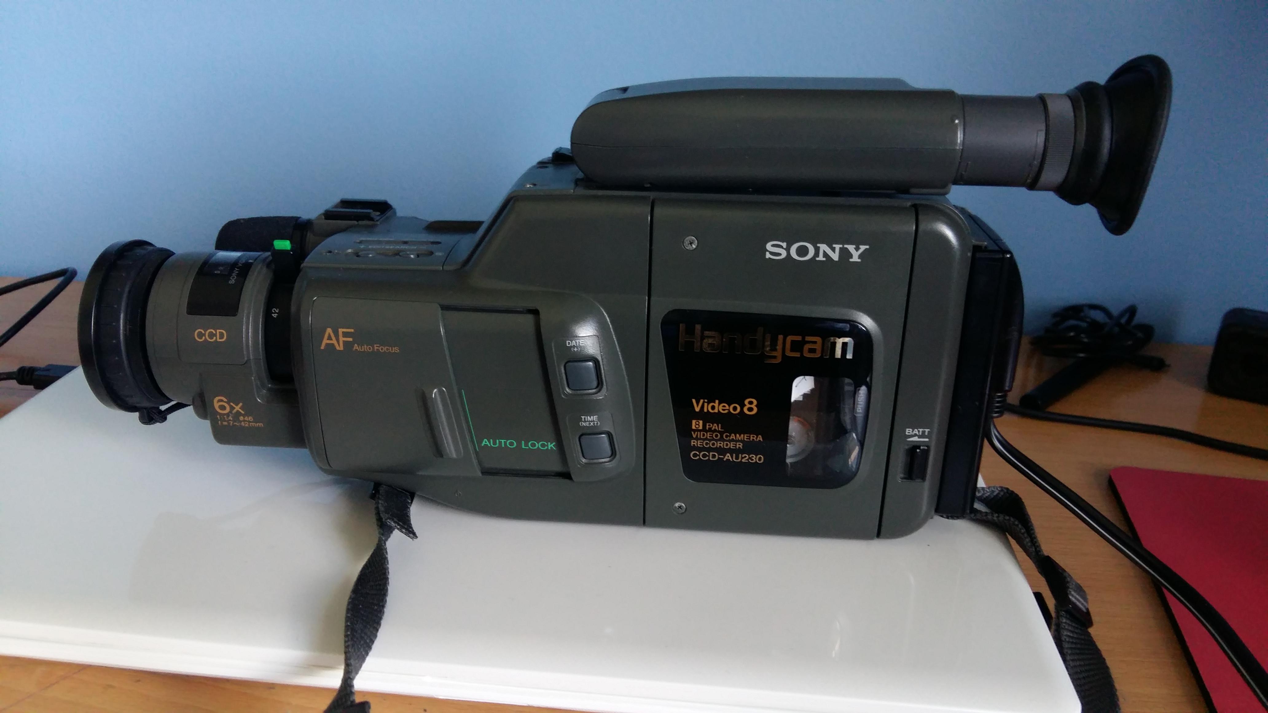 I found my mam's old video camera but it won't stay switched on for
