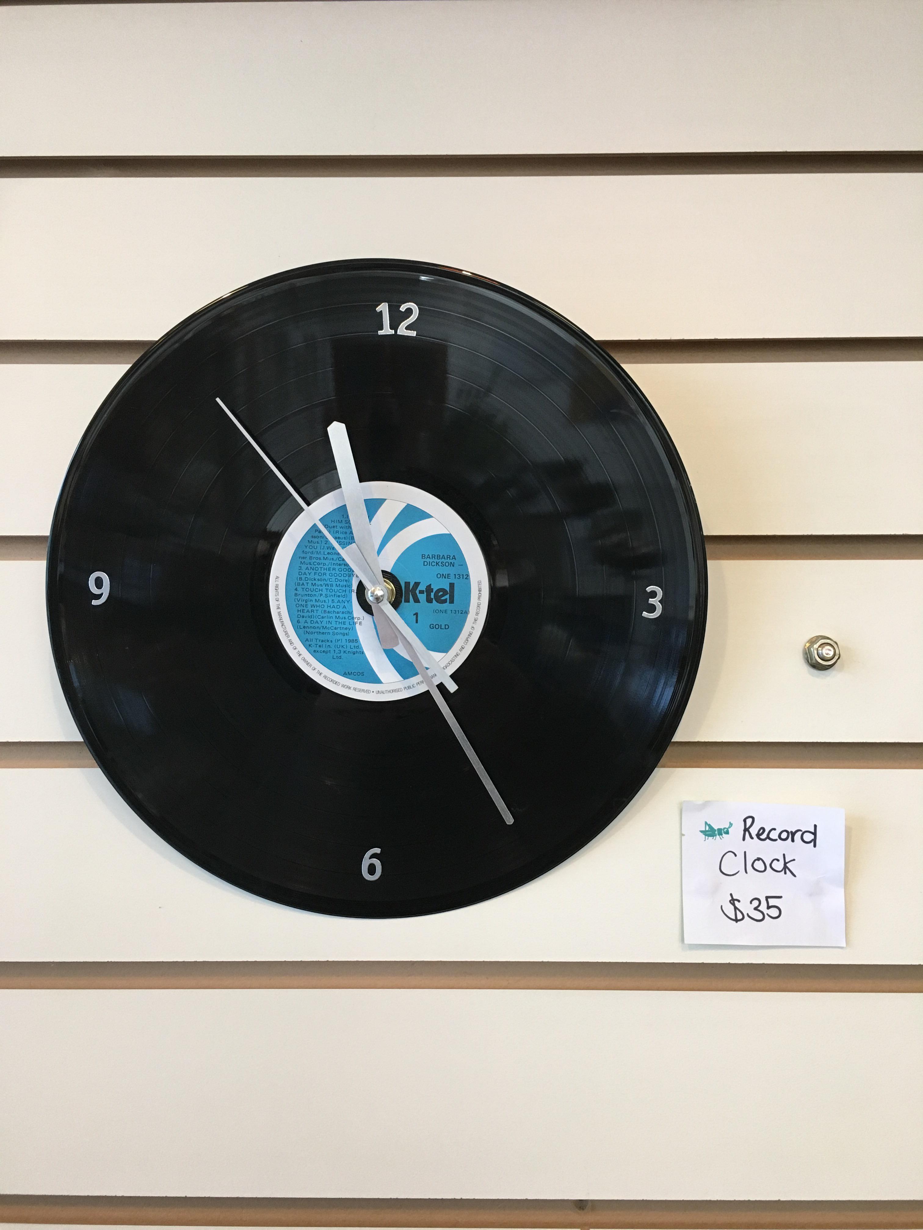 Record clock found in an ecofriendly shop in Wellington, NZ r/VinylGore