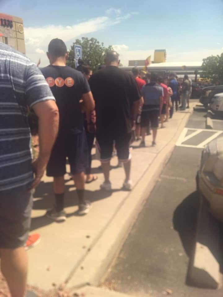 THIS is El Paso. Blood banks were turning people away because so many
