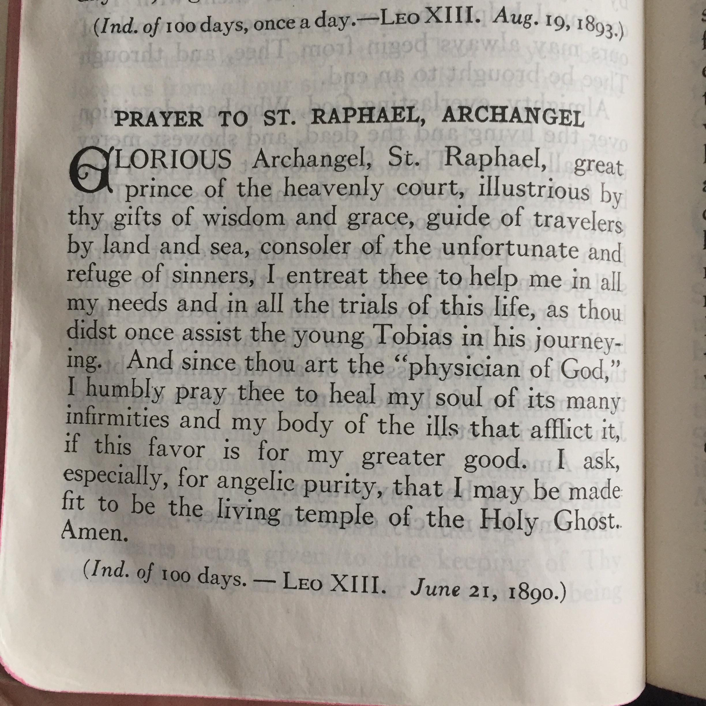 Happy Feast Day of Saint Raphael! r/Catholicism