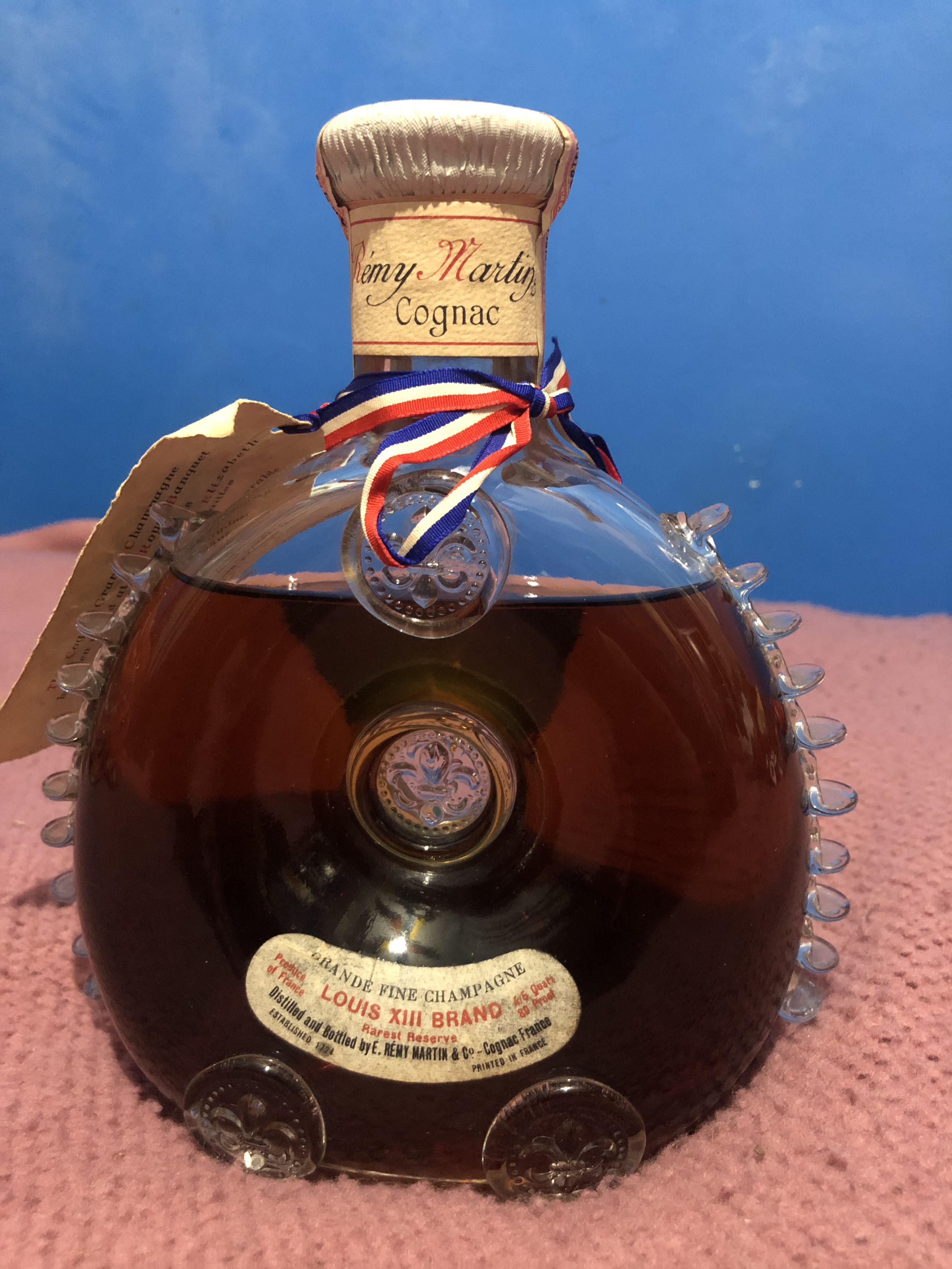 I have this old bottle of remy Martin. Don’t know anything about it and