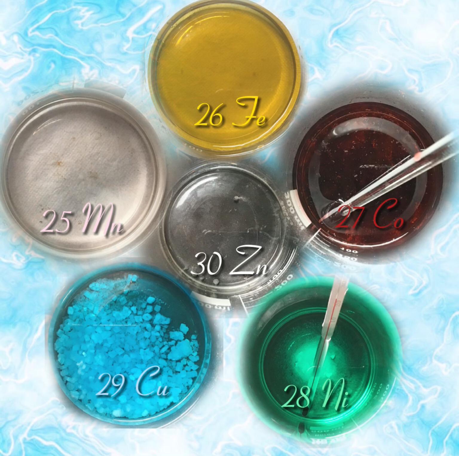 Acids eat metal. This is what common metals dissolved in acids look
