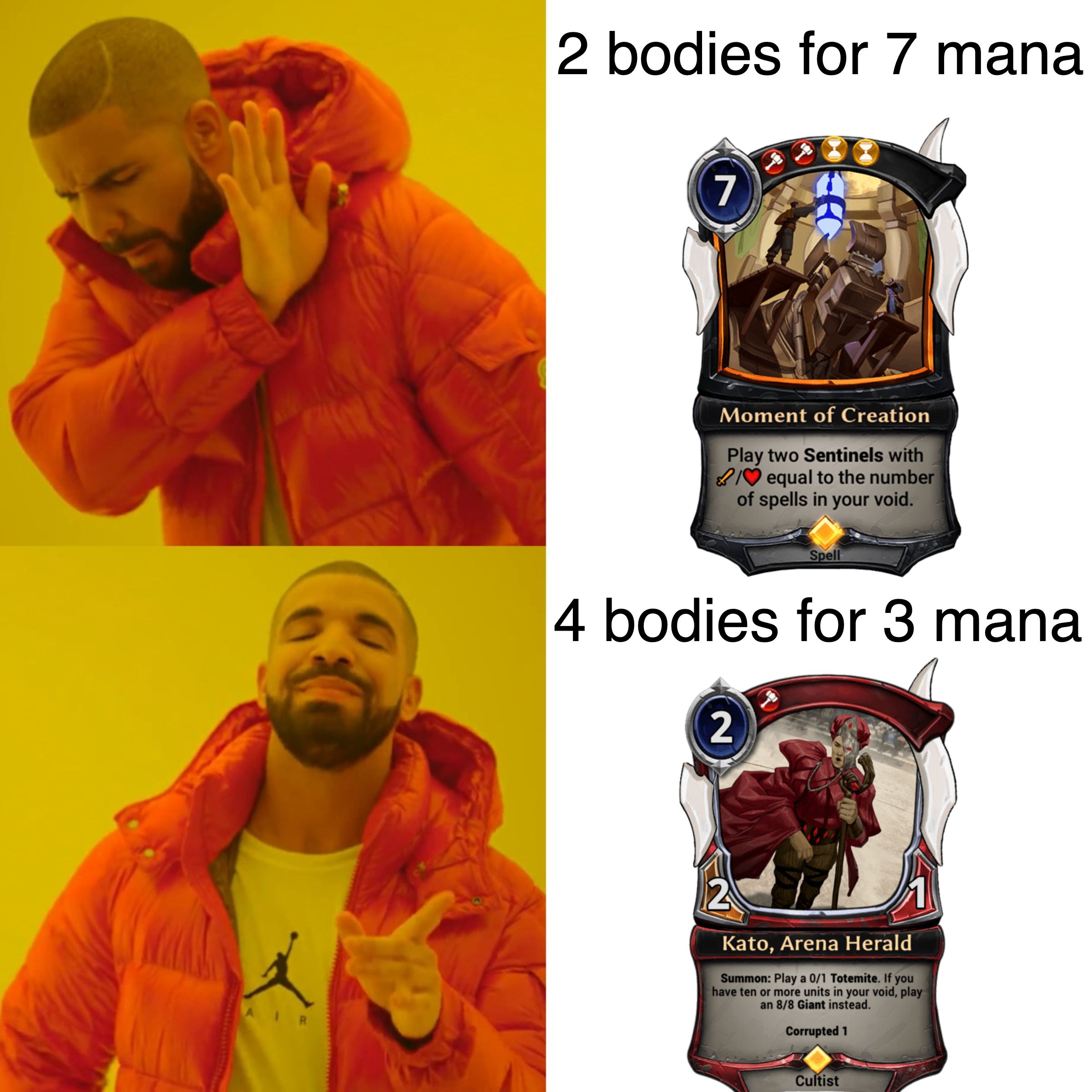 Something, something power creep EternalCardGame