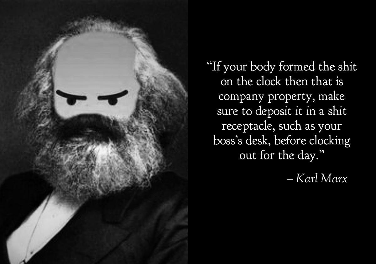 Boss makes a dollar, I make a dime... DankLeft