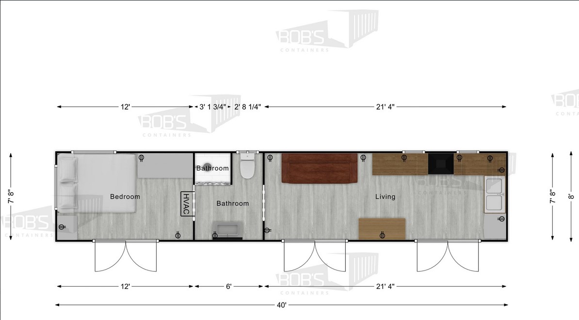 Nhà Container 40 Ft Giải Pháp Sáng Tạo Cho Ngôi Nhà Của Bạn