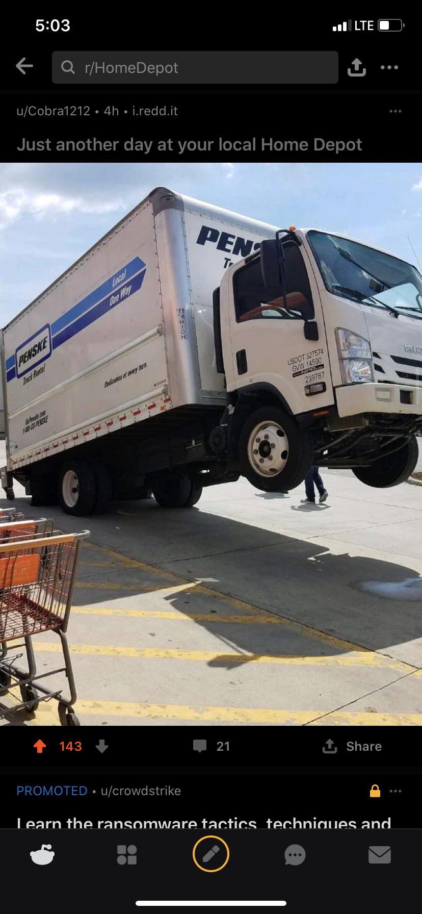 This is why Home Depot is better yall could never r/Lowes