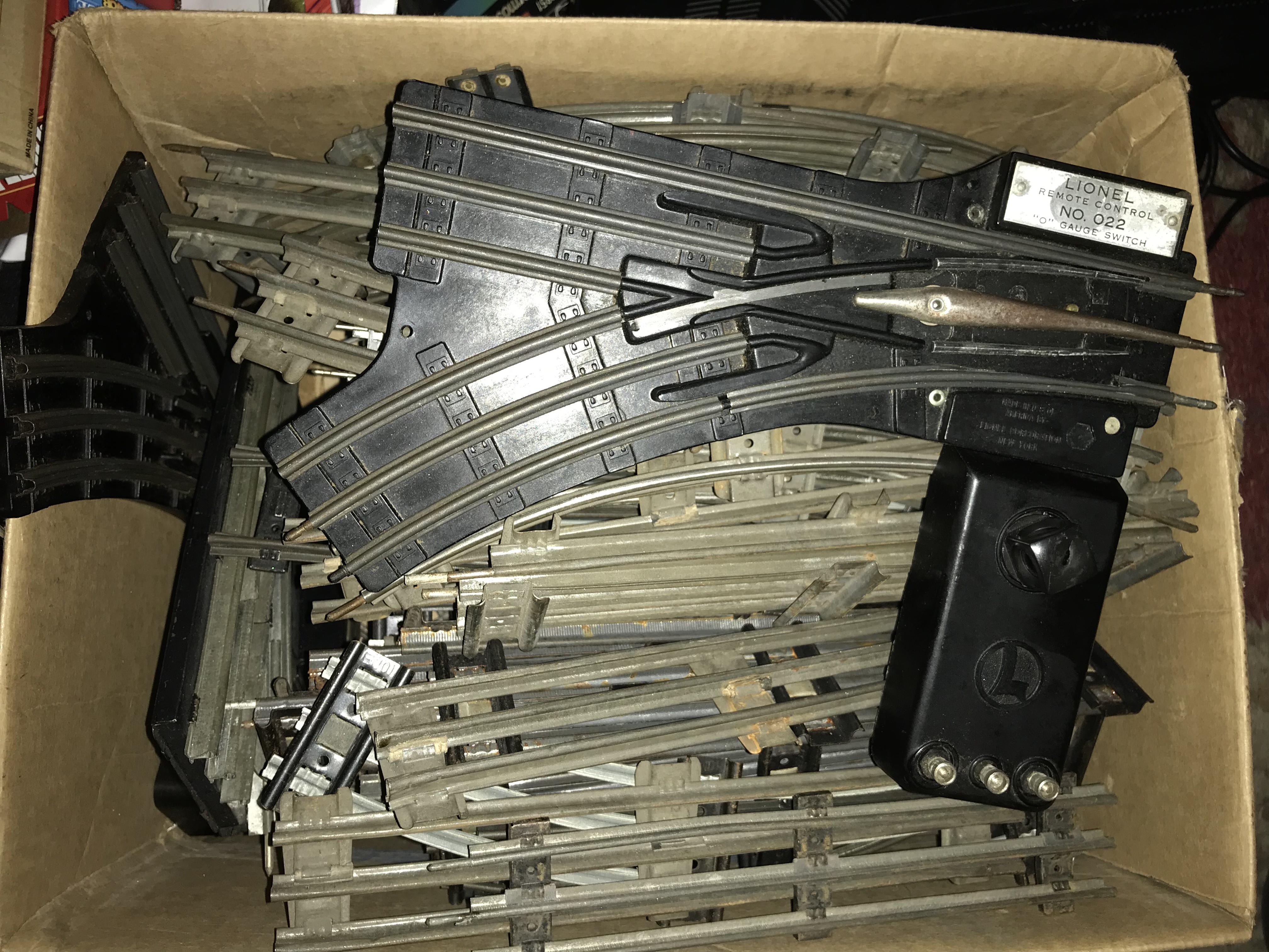 Huge box of Lionel train track r/ThriftStoreHauls