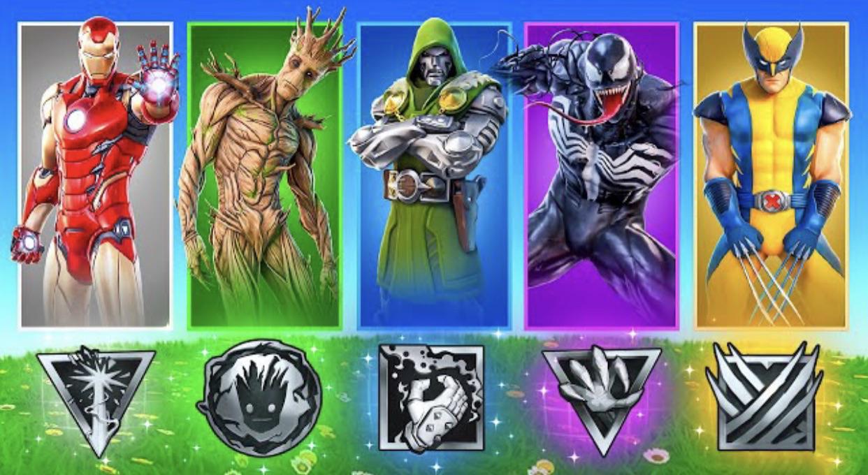 Fun fact Black Panther is the only hero with powers in the game that