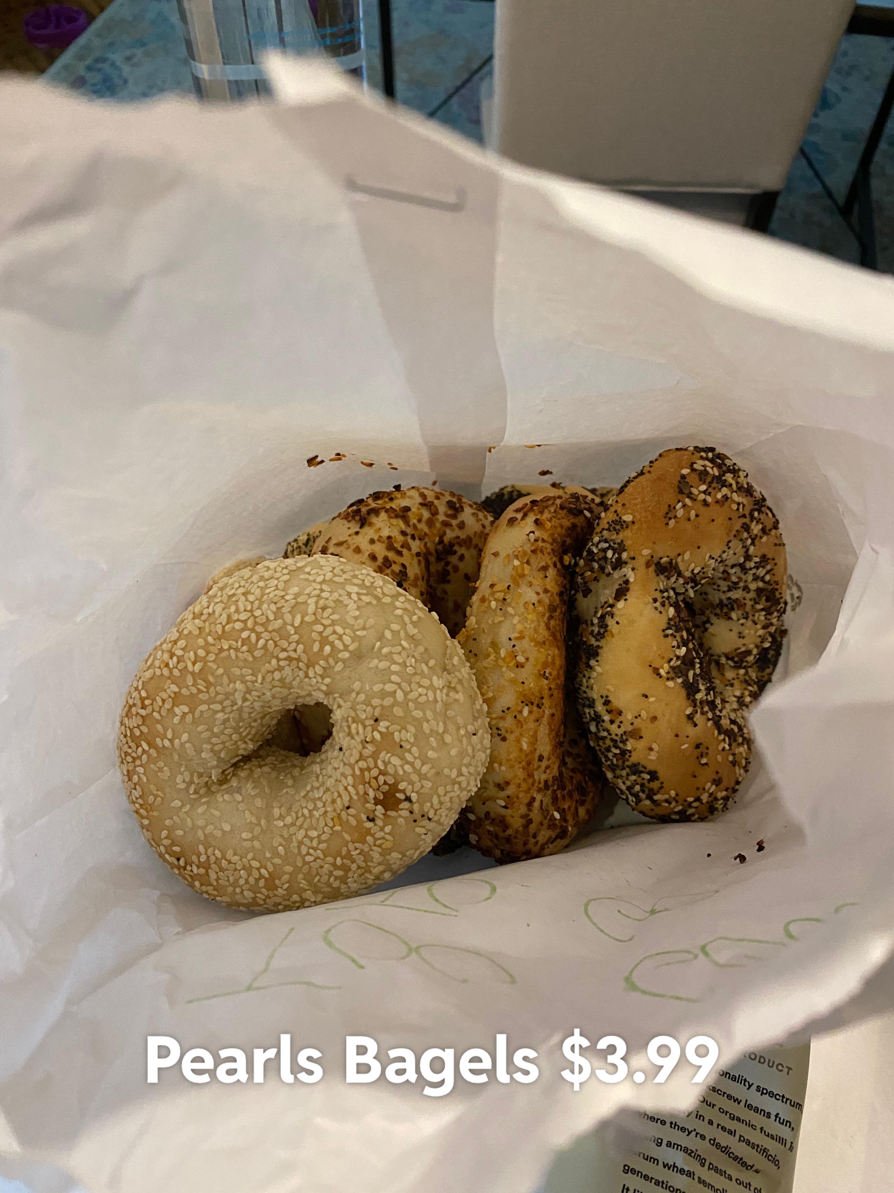Pearls Bagels 3.99 r/toogoodtogo